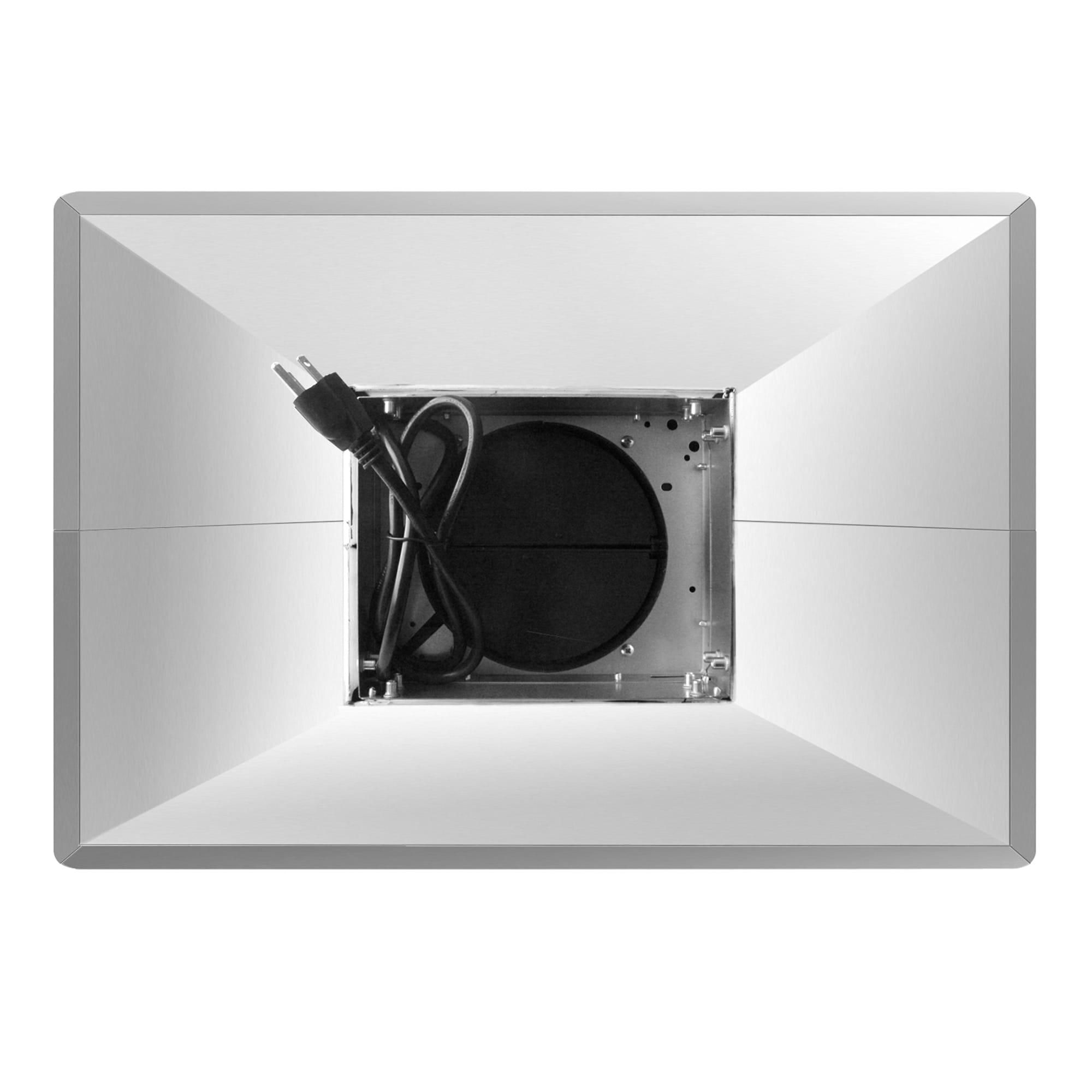 36" Stainless Steel Island Mount Range Hood with LED Lighting