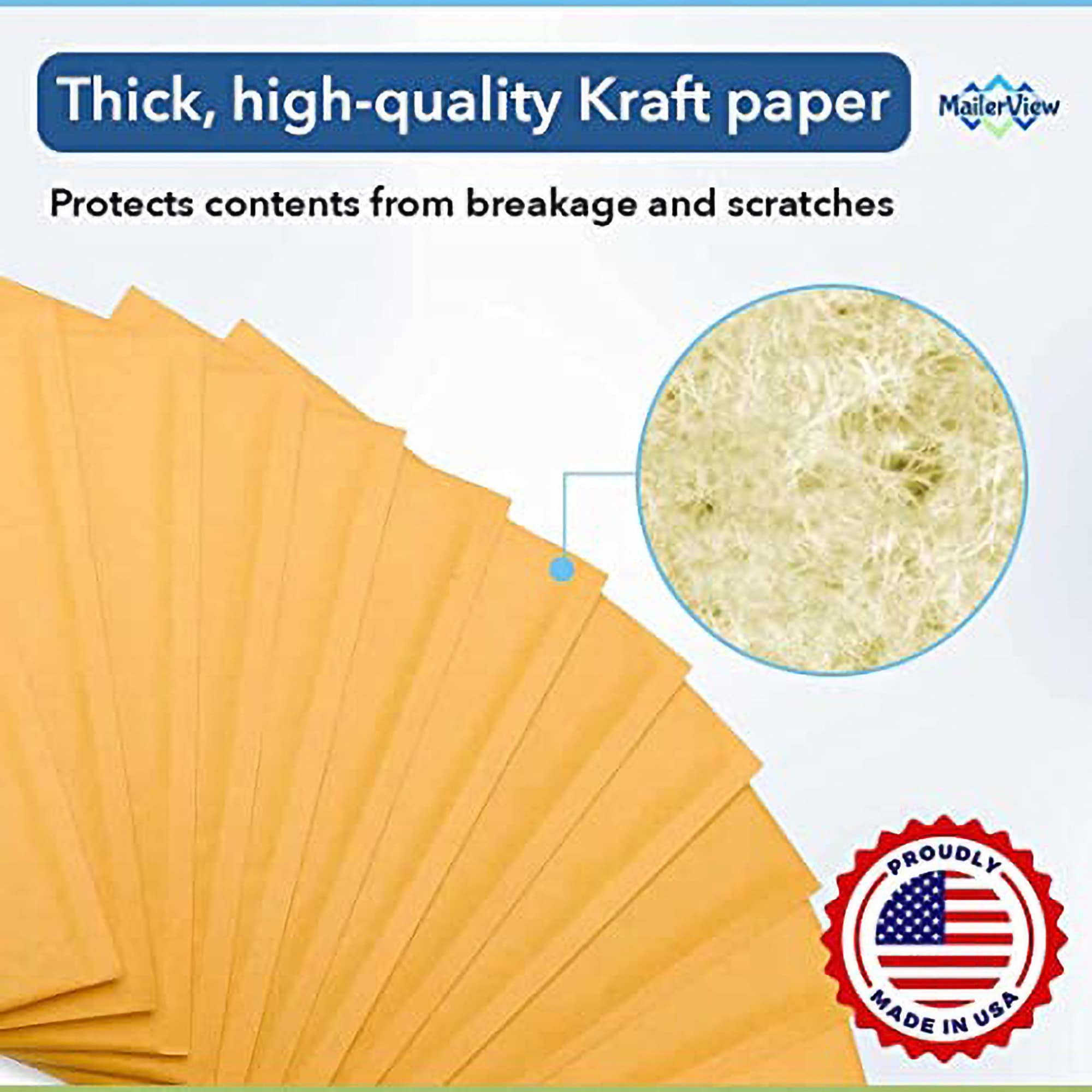 17.25 Inch x 175Ft White Kraft Butcher Paper Roll for Wrapping and