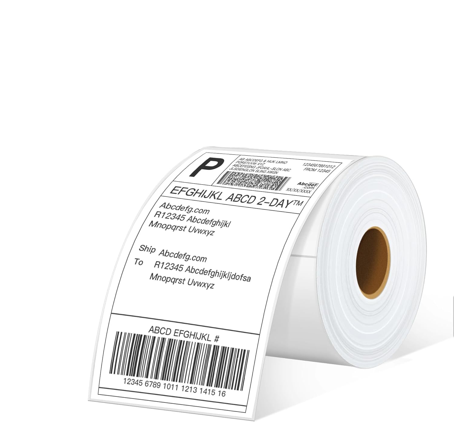 Etokfoks Genuine 4x6 Direct Thermal Shipping Label 220 Labels 1 Roll ...