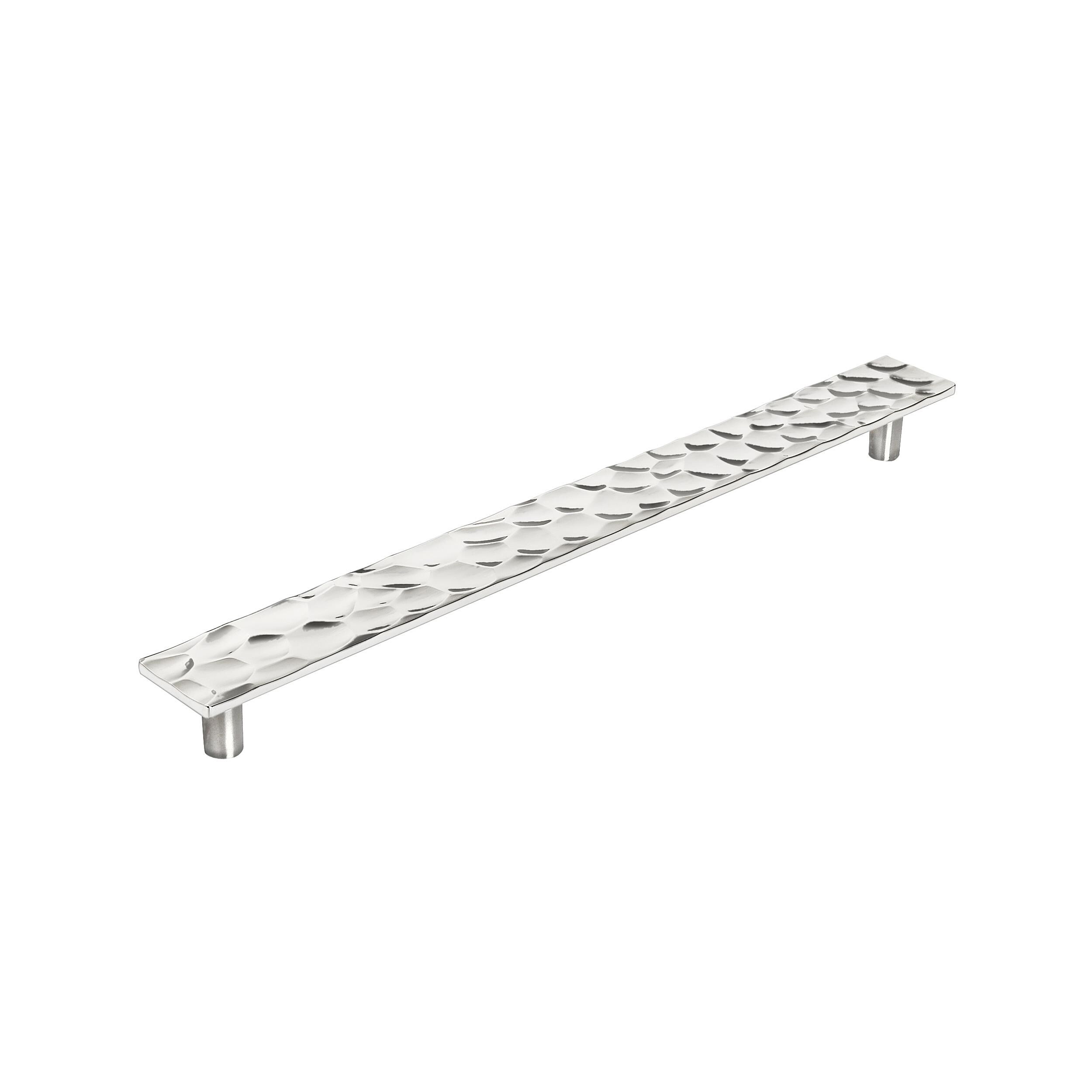 Amerock BP36826PN Kamari 10-1/16-in , 256mm Center to Center Polished Nickel Rectangular Bar