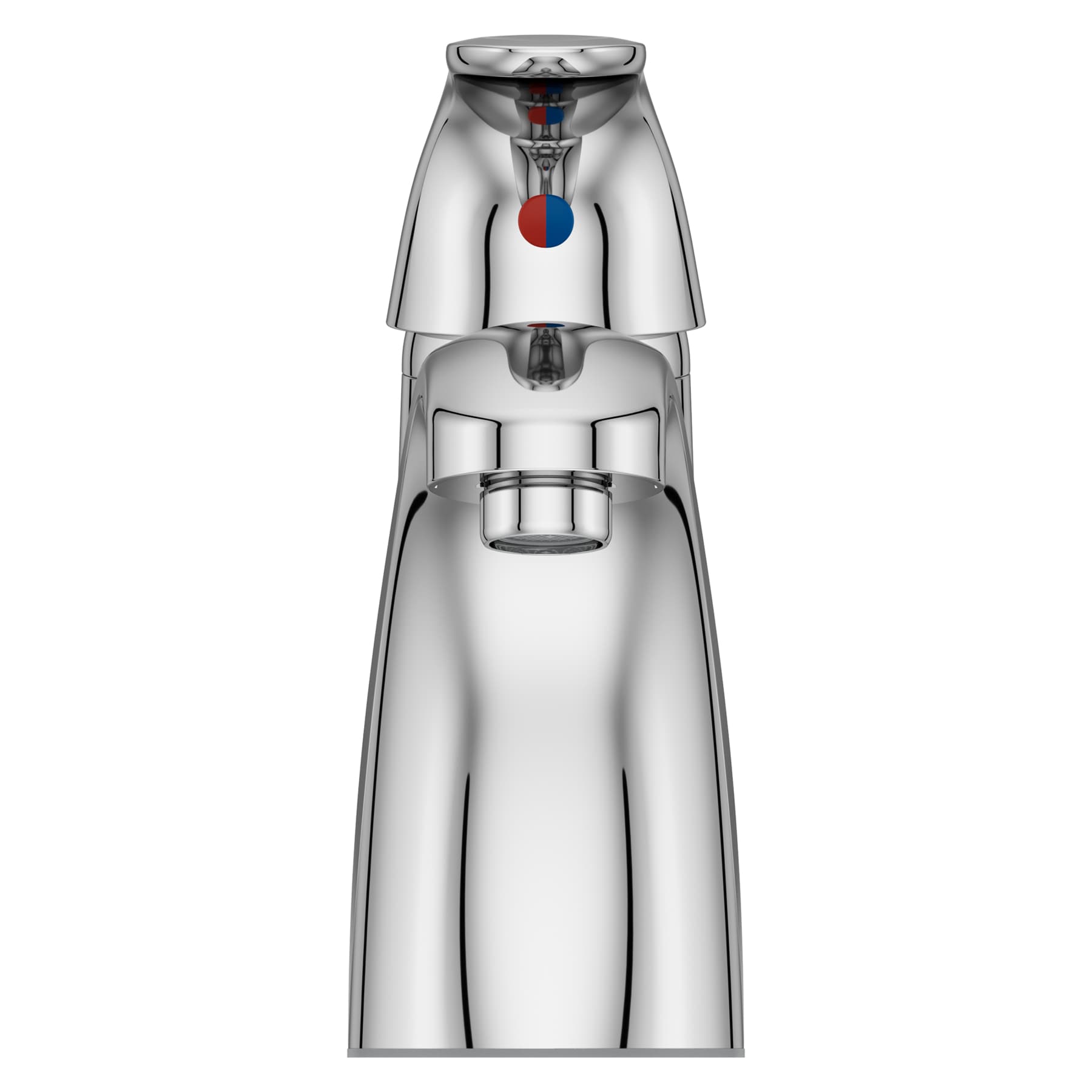 Polished Chrome High Arc Single Handle Bathroom Faucet