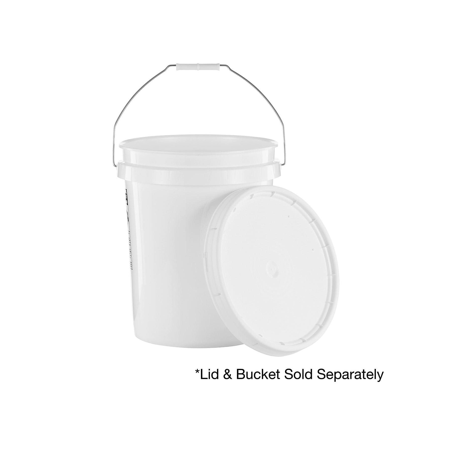 United Solutions 5 Gallon Round Utility Bucket, Comfort Handle
