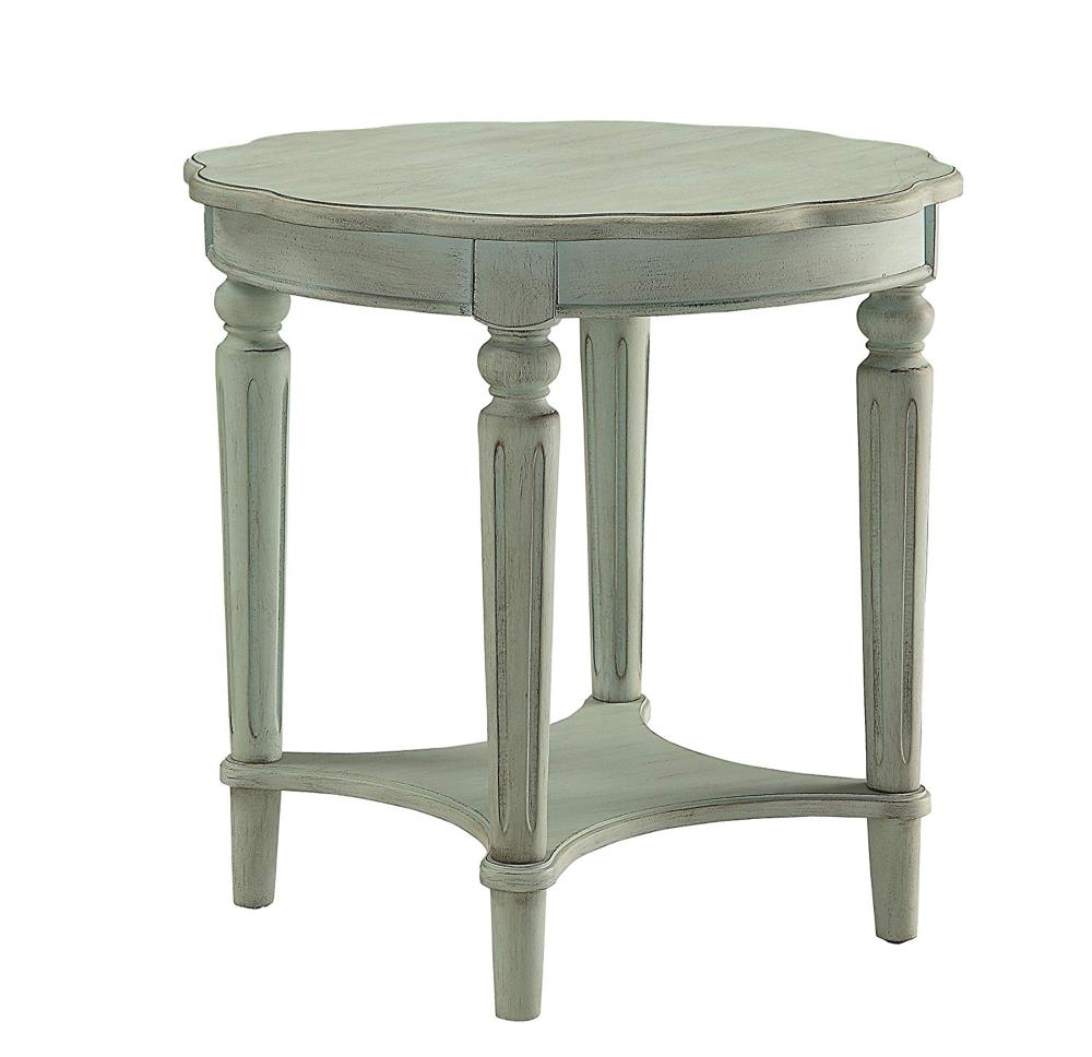 green round side table