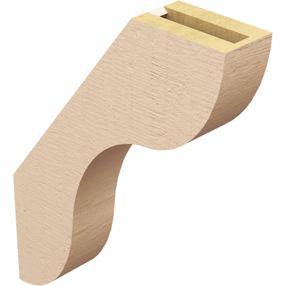 Ekena Millwork BRCUR03X14X18CARRCPR braces - View #6