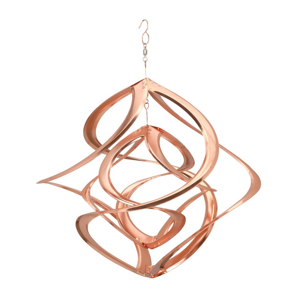 RCS Gifts 31056 Cosmix Copper Plated Metal Steel Wind Spinner