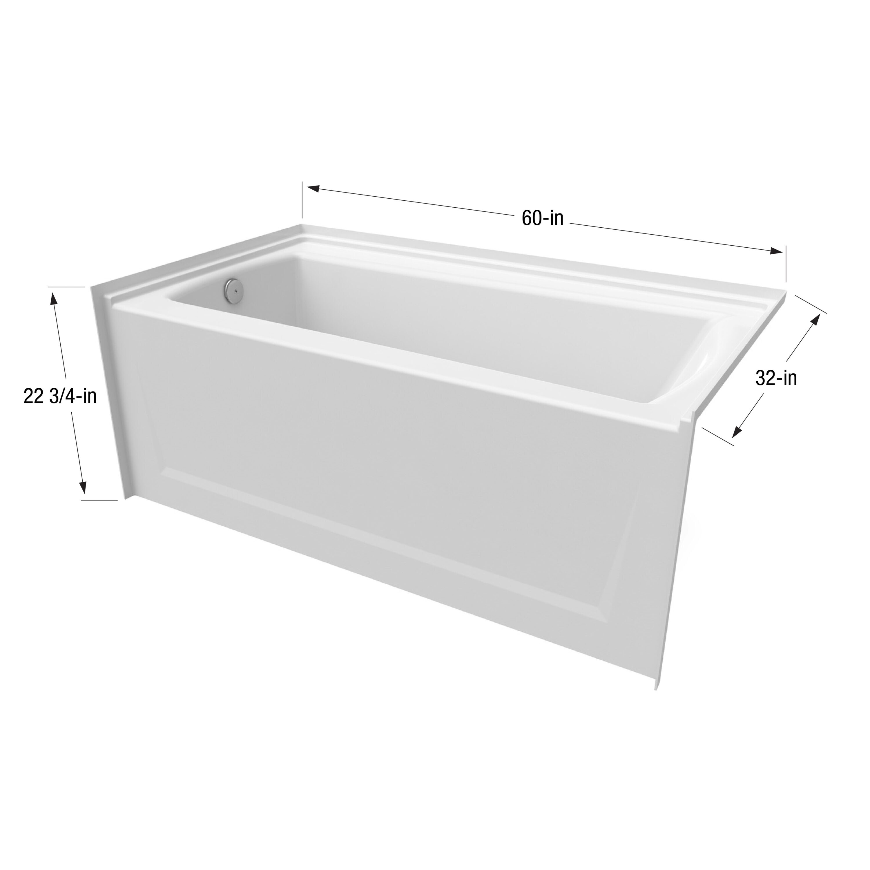 Laurel Mountain 6032PDBSL-WH bathtubs - View #7