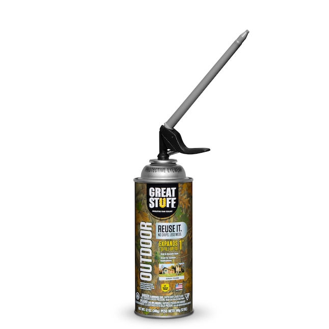 GREAT STUFF Outdoor 12 oz Smart Dispenser Indoor/Outdoor Spray