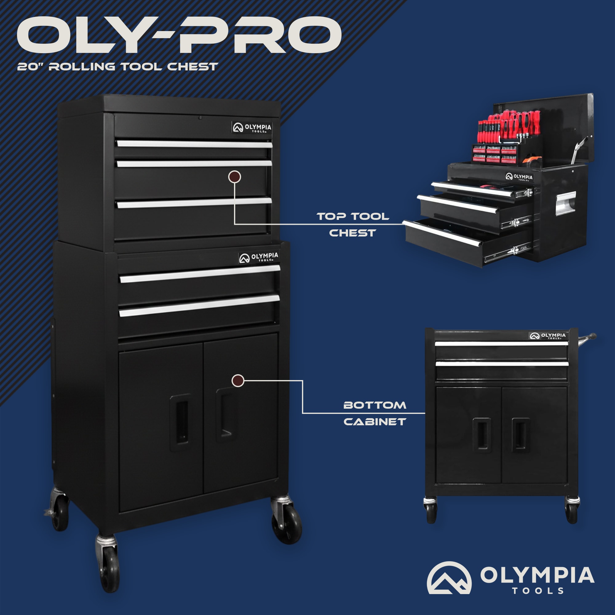 Olympia Tools 91-767 Tool-Cabinets - View #2