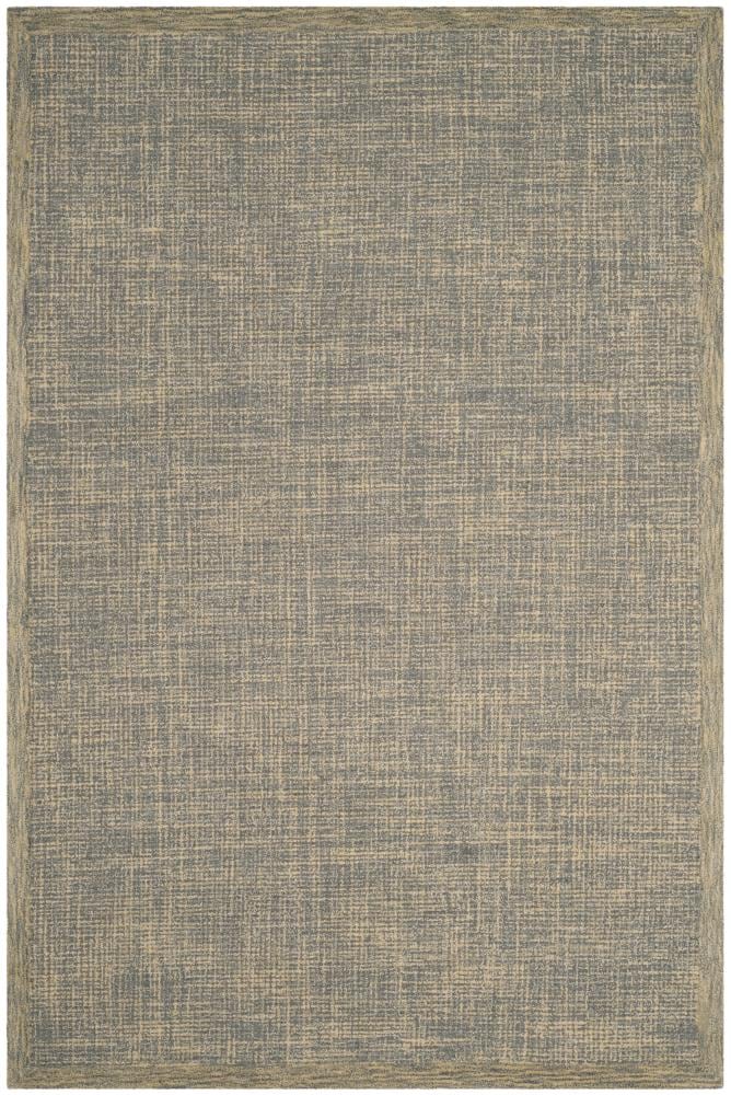 Safavieh ABT220B-5 Abstract Wendel 5 x 8 (ft) Tufted Wool Gold/Gray Rectangular Indoor Farmhouse/Cottage Area rug