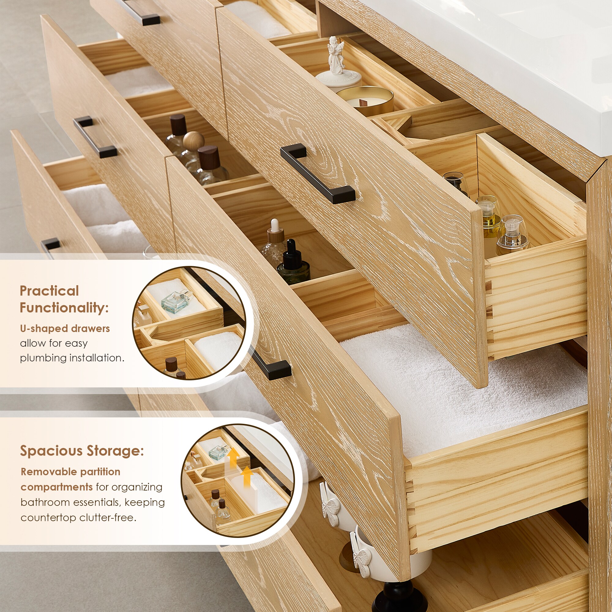 Altair 579060-WO-WH Bath-Vanity-Combo - View #9