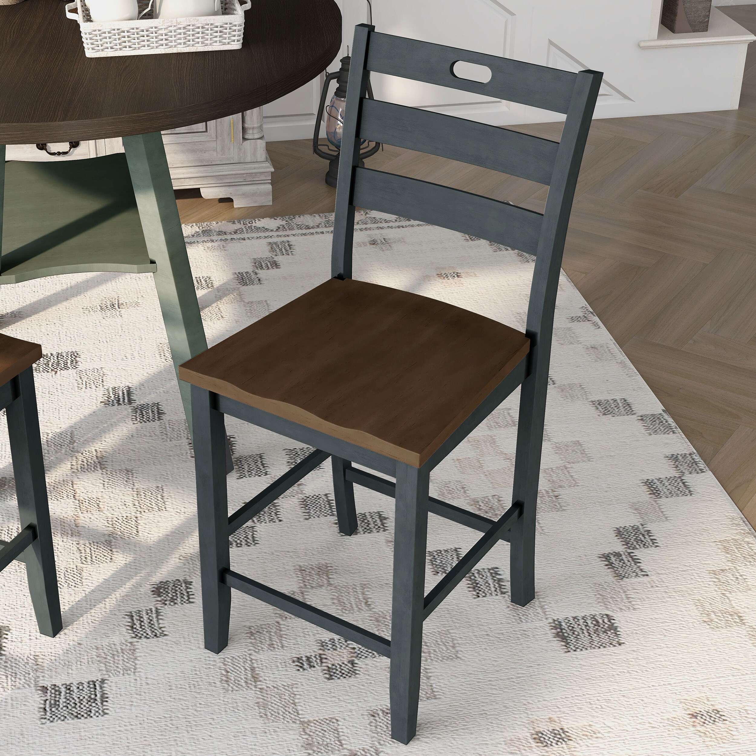 Furniture of America IDF-3125GY-PC Dining-Chairs - View #5
