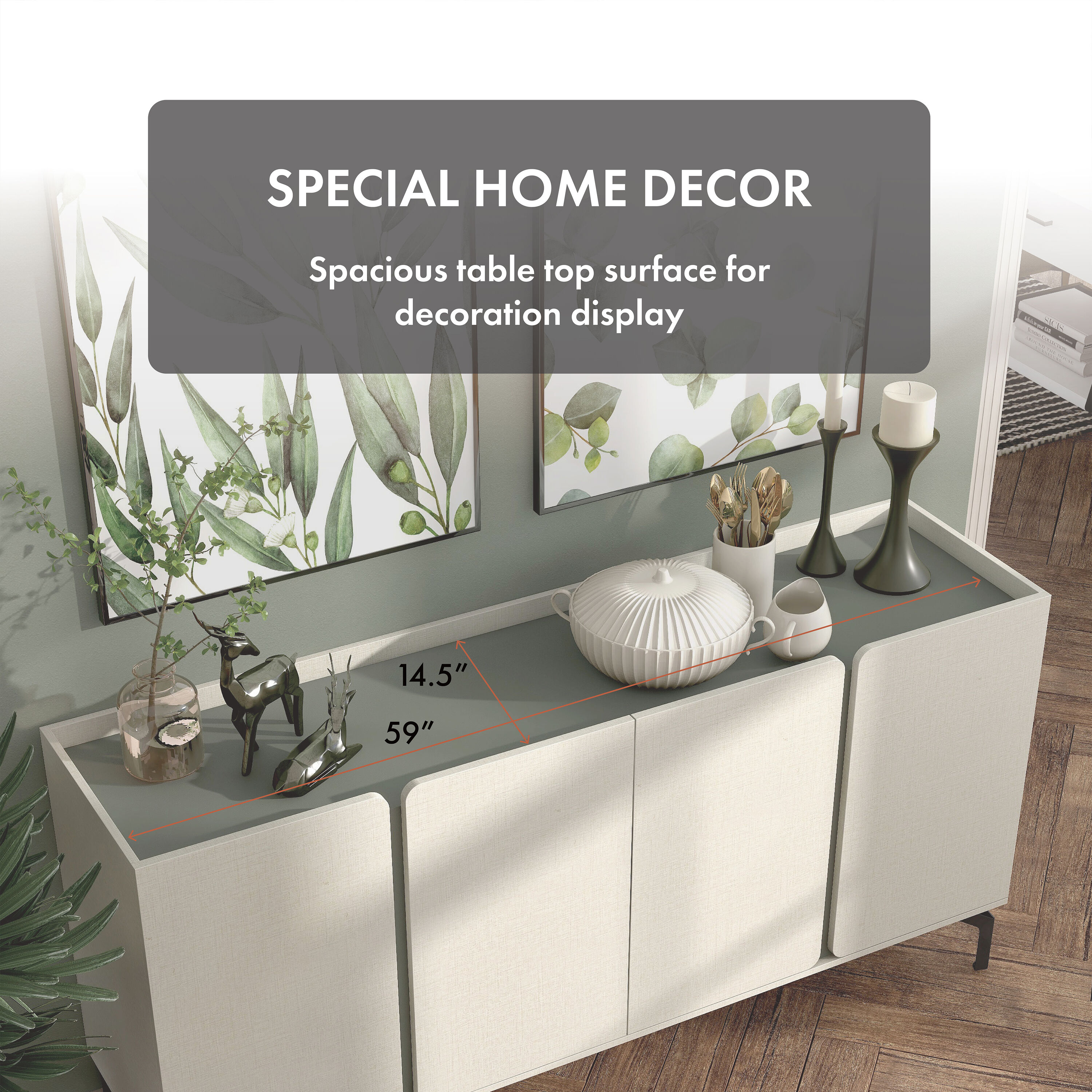 Furniture of America IDI-233225 Dining-Kitchen-Storarge - View #14