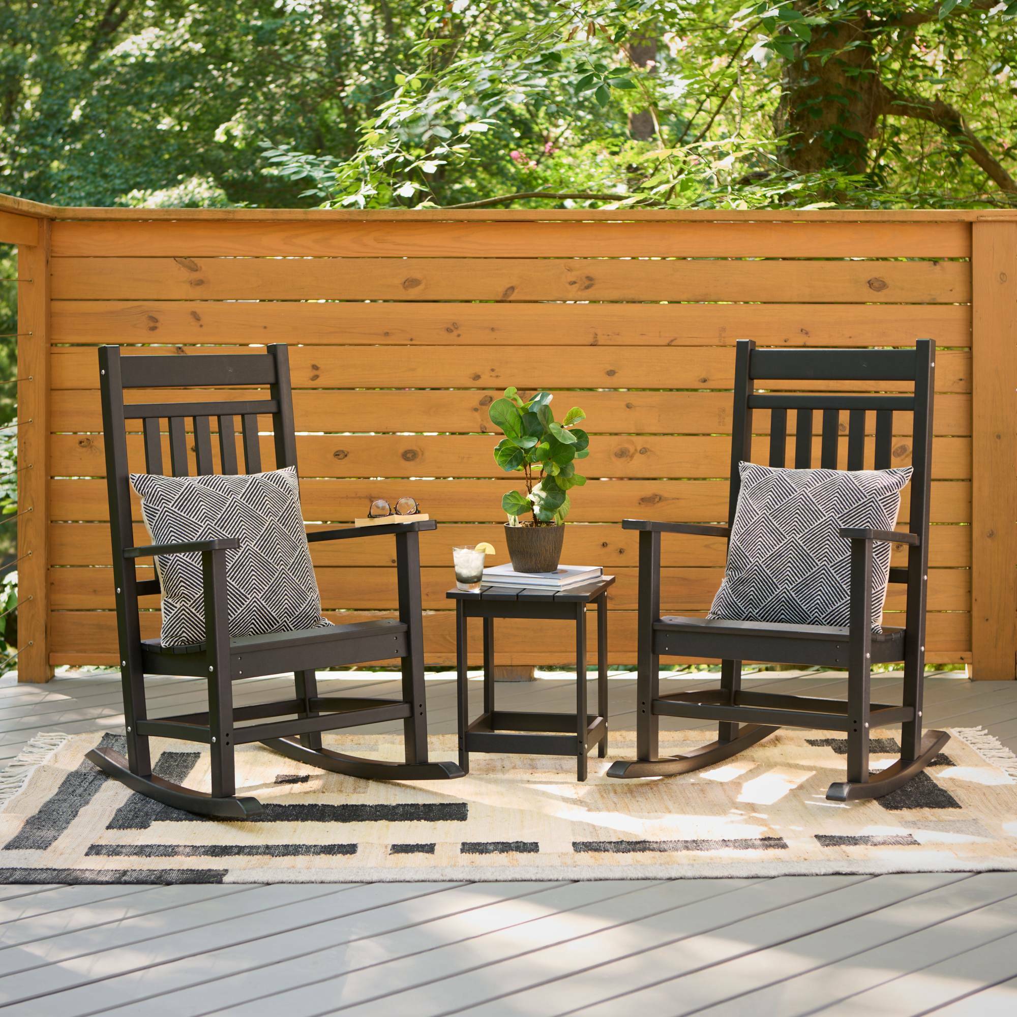 Shine Company 7632BK Patio-Chairs - View #7