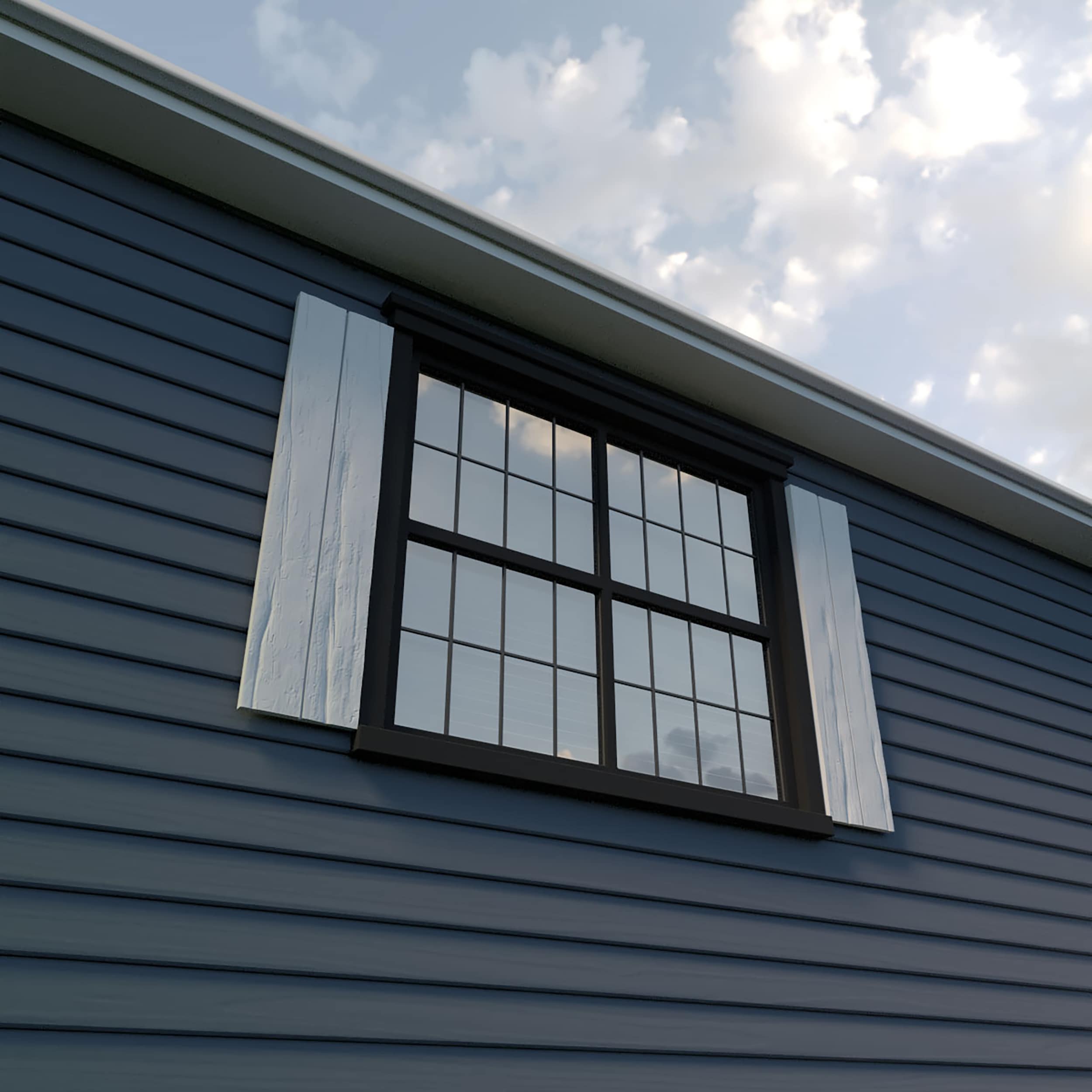 Ekena Millwork SHUBJN11X24RWPR Exterior-Shutters - View #7