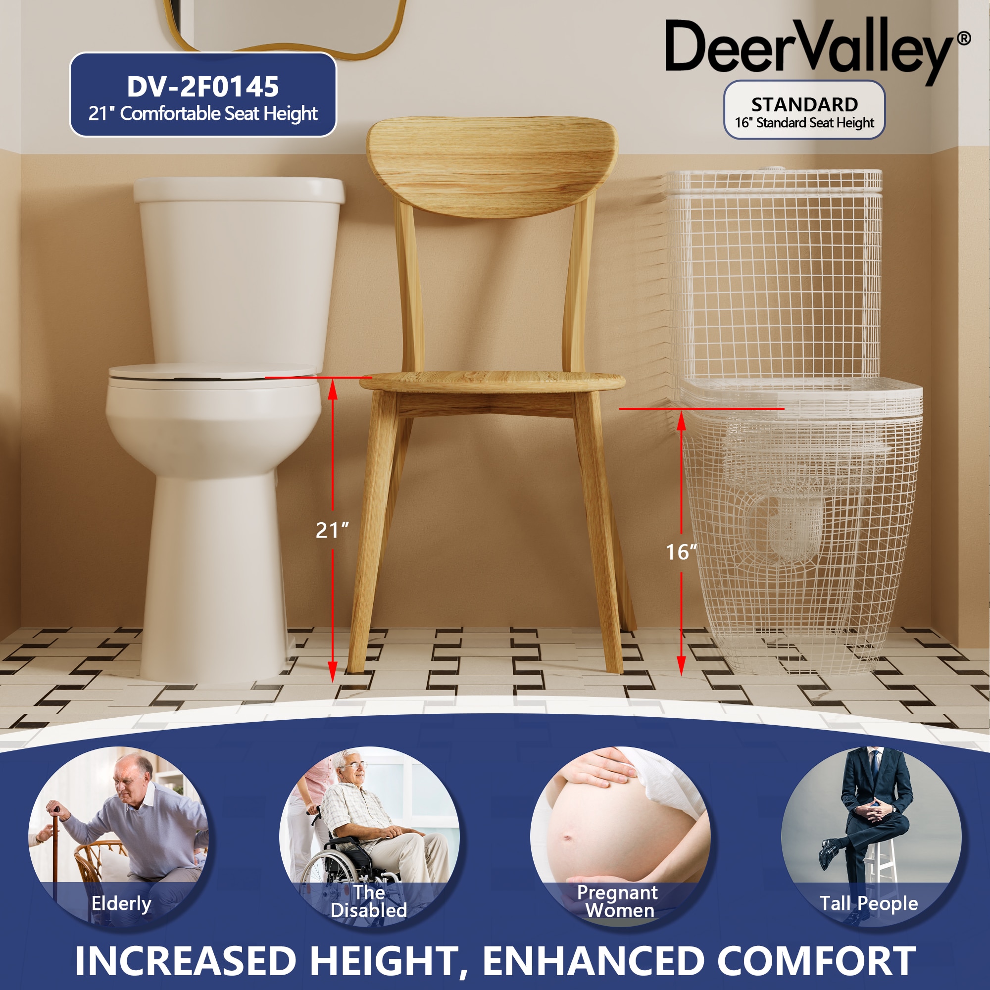 DeerValley DV-2F0145 toilets - View #3