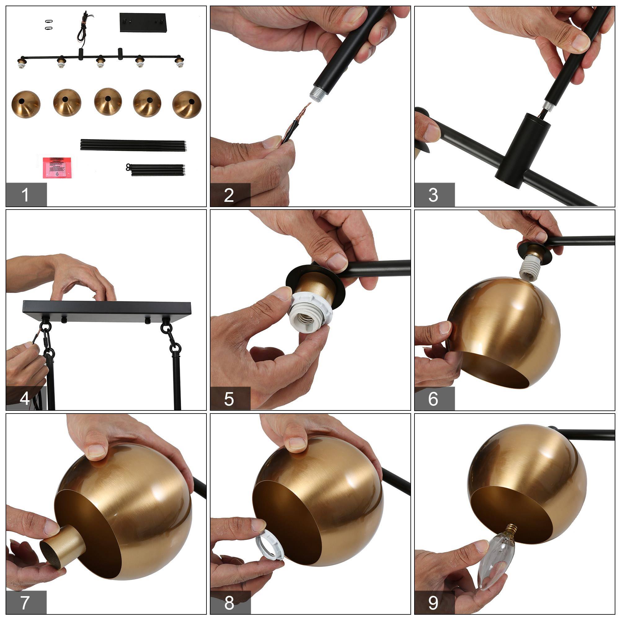 ZEVNI L3B7ZVE3W4285SC7 Pendant-Lights - View #11