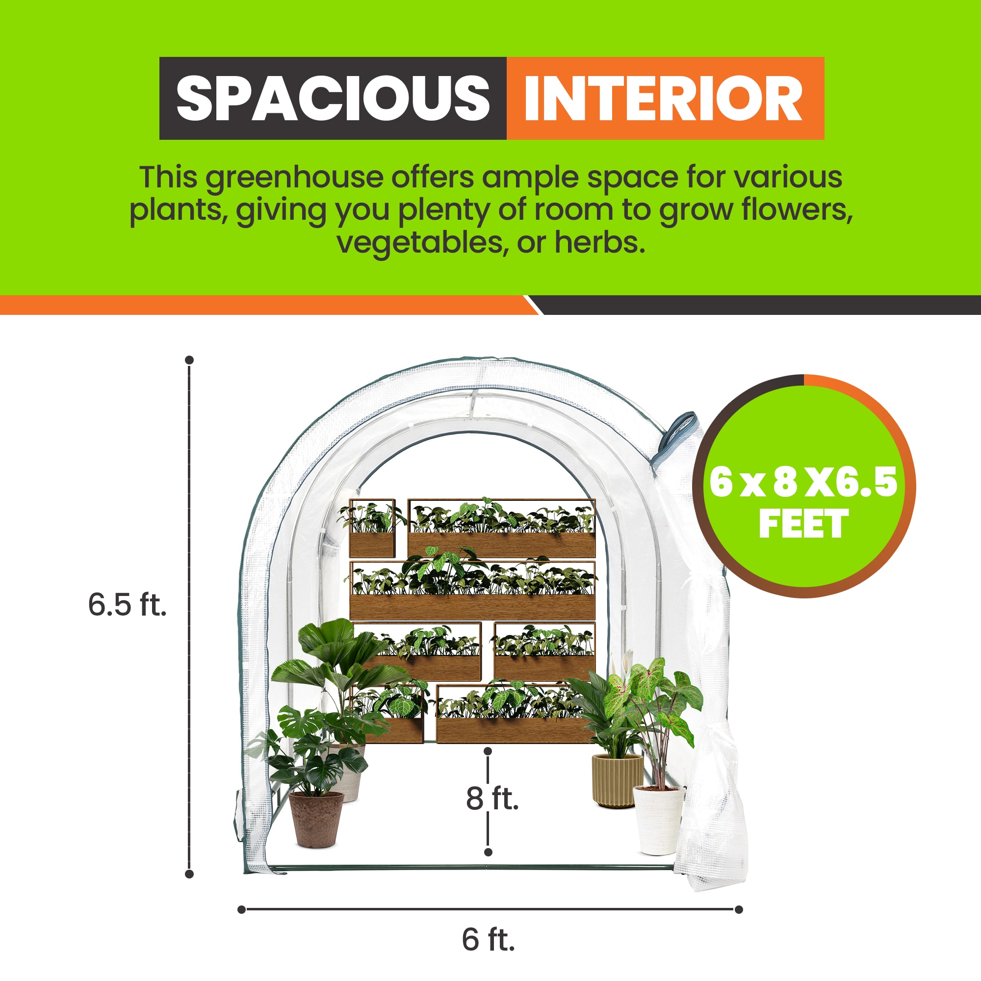 True Shelter GH68 greenhouses - View #2