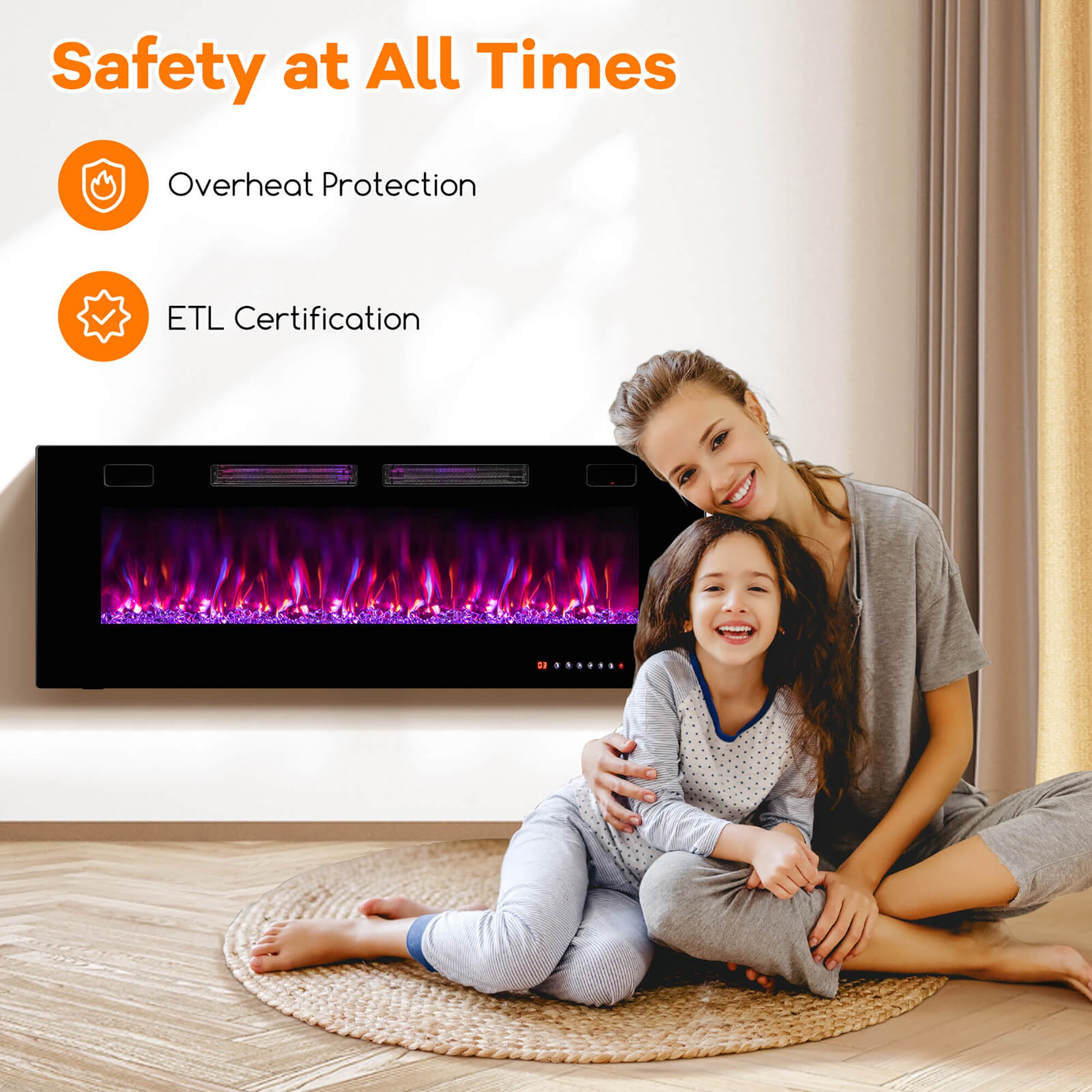 Goplus FP10235US-50 Electric-Fireplaces - View #8