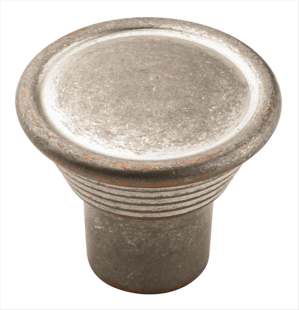 Amerock BP24010WNC Vasari Weathered Nickel Copper Round Transitional Cabinet Knob
