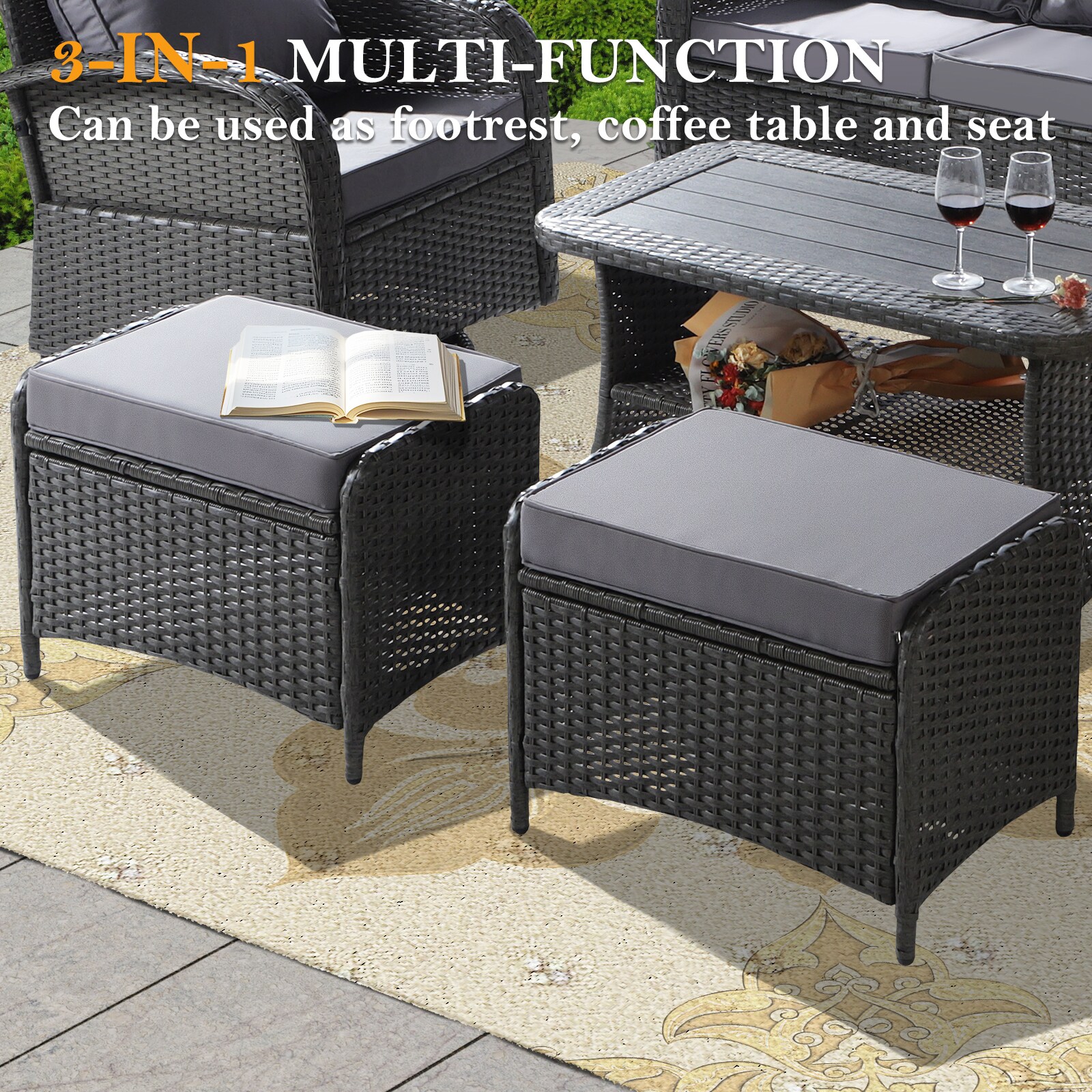 NOBLEMOOD LS-2031GR Patio-Conversation-Sets - View #6