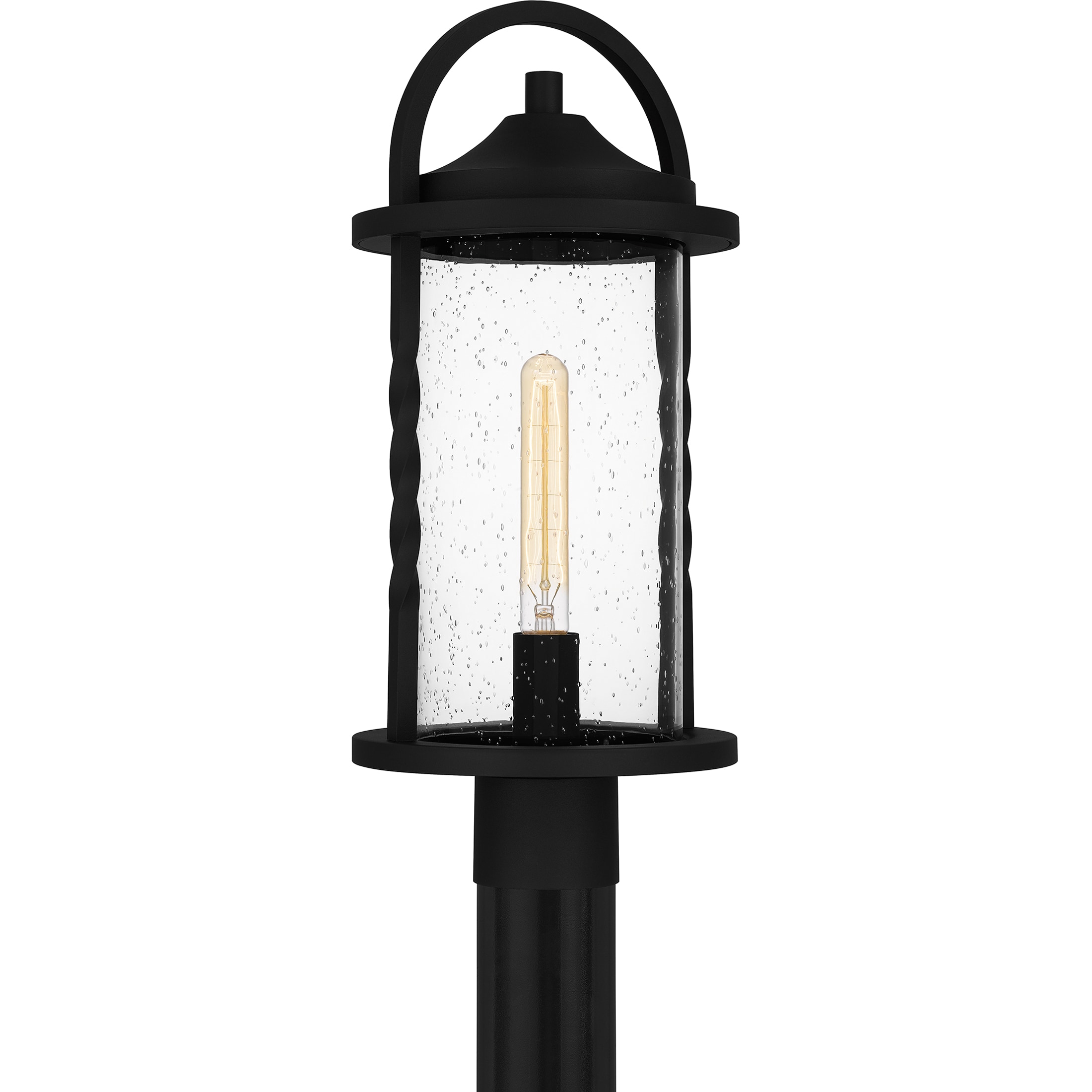 Quoizel RCE9009EK Reece 19.75-in Earth Black Transitional Outdoor Post Light