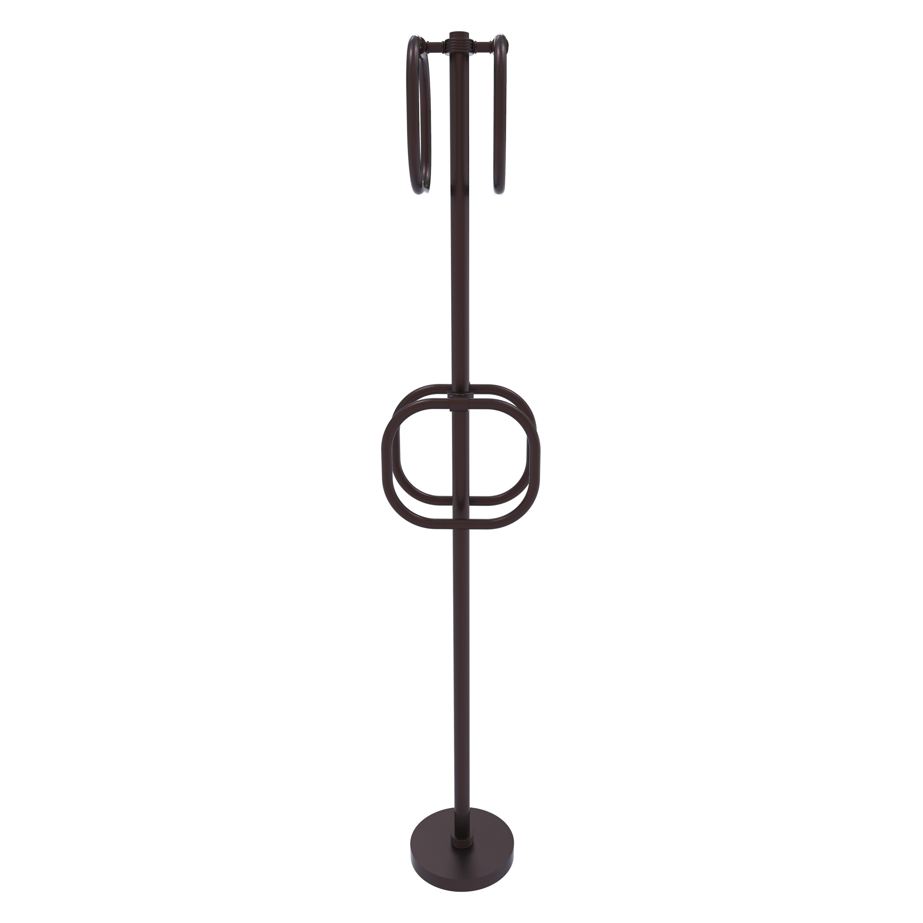 Allied Brass TS-40G-ABZ Antique Bronze Freestanding floor Single Towel Ring