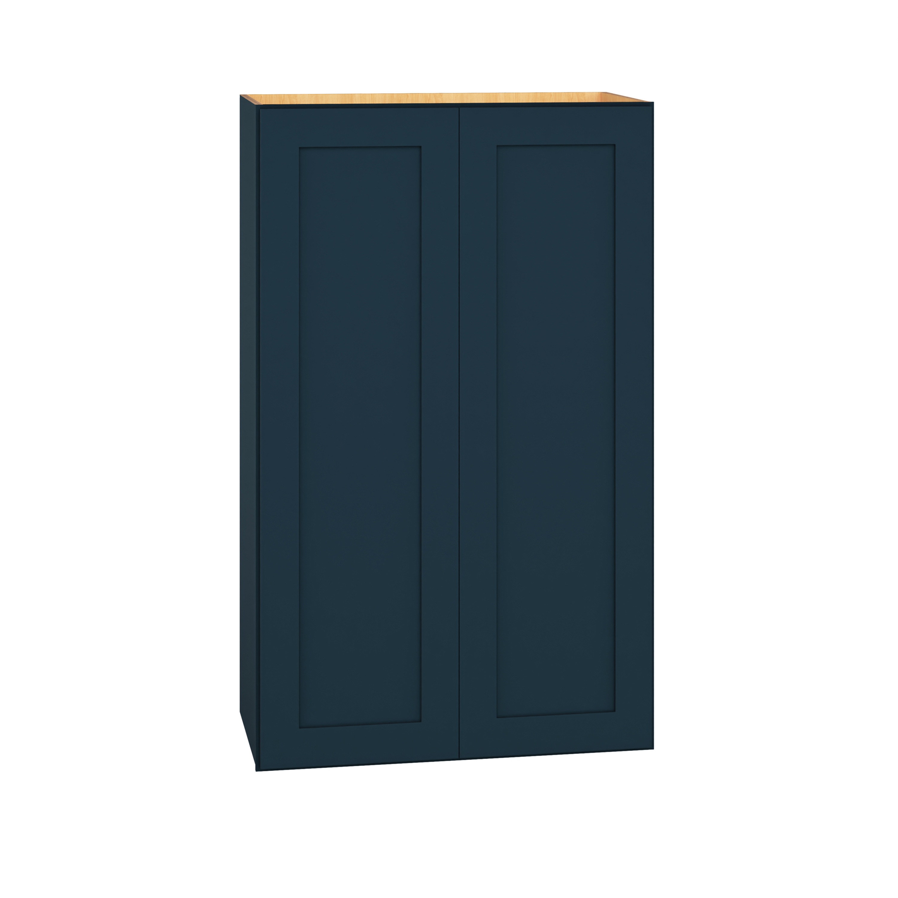 Diamond Express 330 W2439 Jamestown 24-in W x 39-in H x 12-in D Regatta Blue Wall Fully assembled Plywood Cabinet (Recessed Panel Shaker)