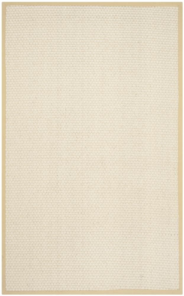 Safavieh NF463A-8 Natural Fiber Osprey 8 X 10 (ft) Sisal Sand Indoor Solid Coastal Area Rug