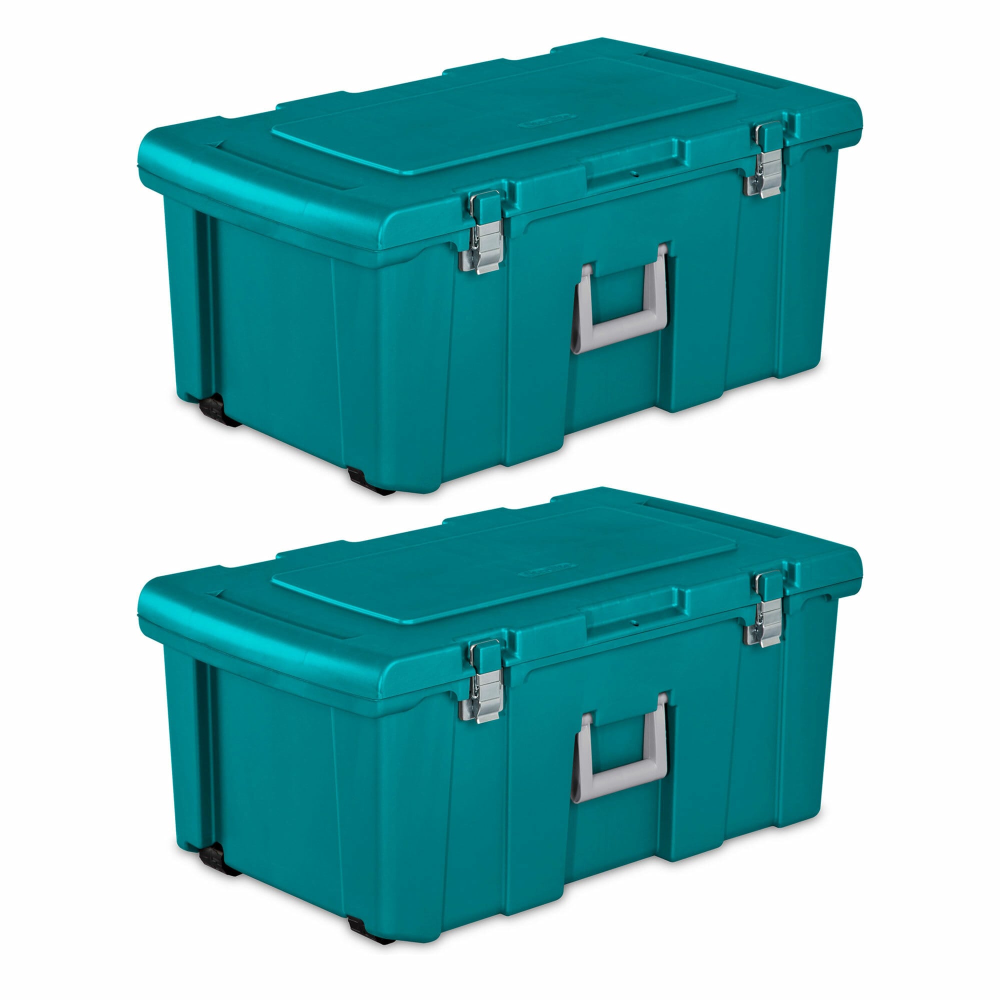 Sterilite Storage Box Set - Crisp Green, 5 pc - Foods Co.