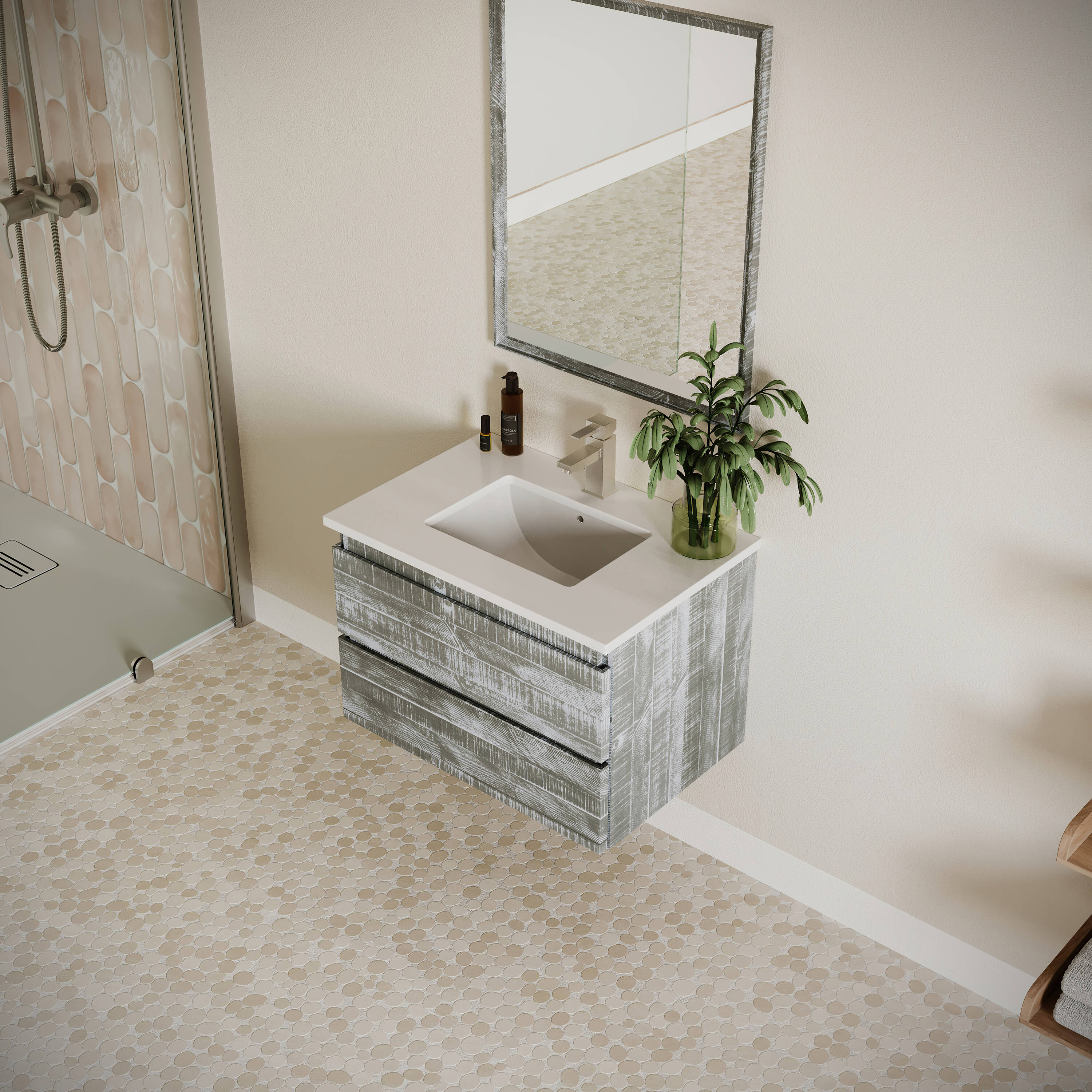 Fresca FVN3130ASH Bath-Vanity-Combo - View #5