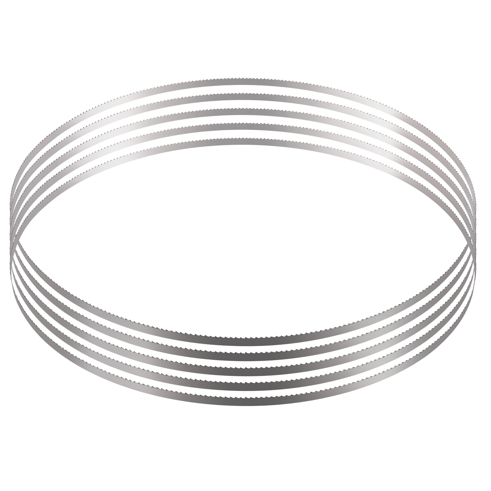 GIVIMO - Bandsaw Blade for Meat and Bone Cutting 5-Pack 83.5-in x 0.63-in x 0.02-in High Carbon S...