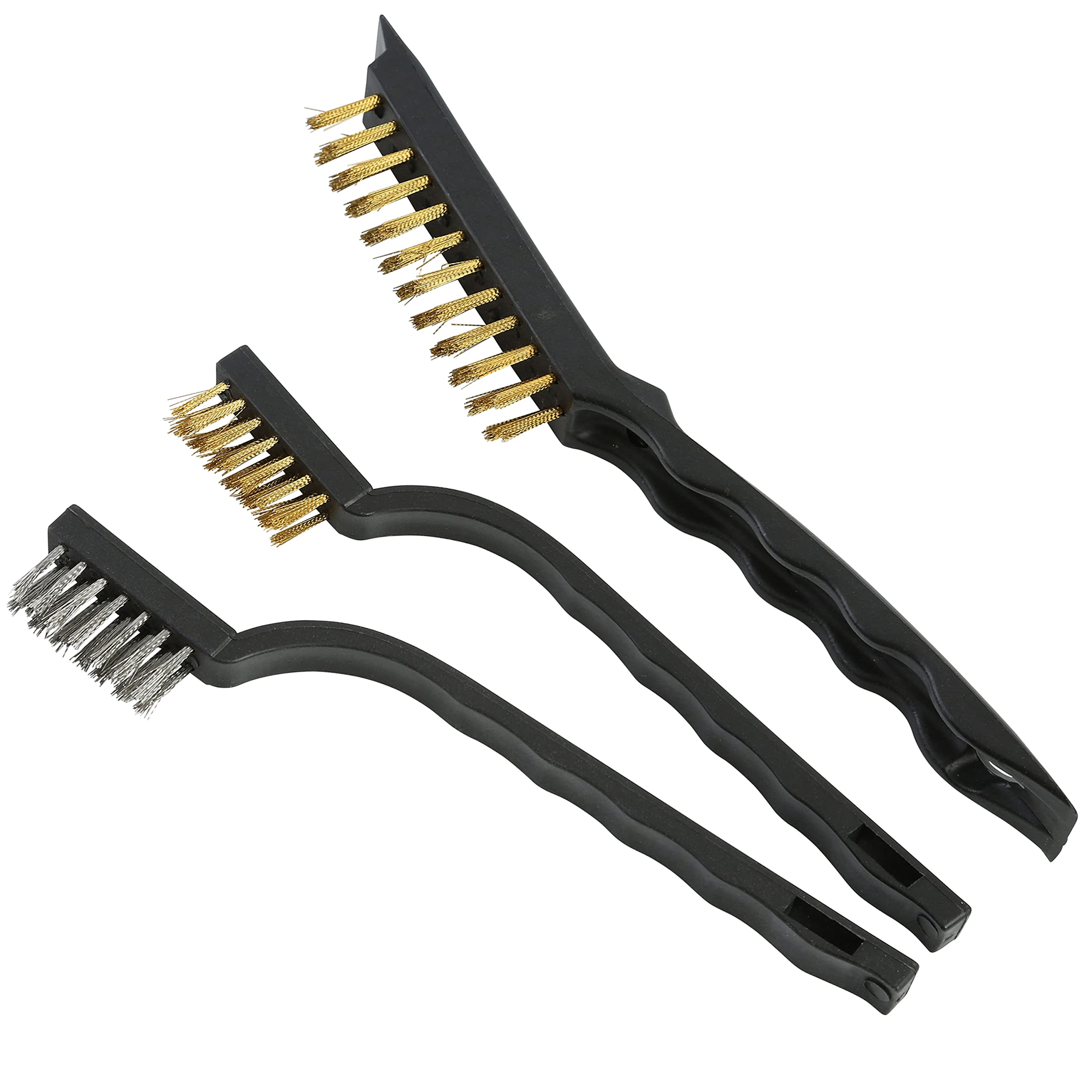 GreatNeck Great Neck BS3W 3-Piece Wire Brush Set