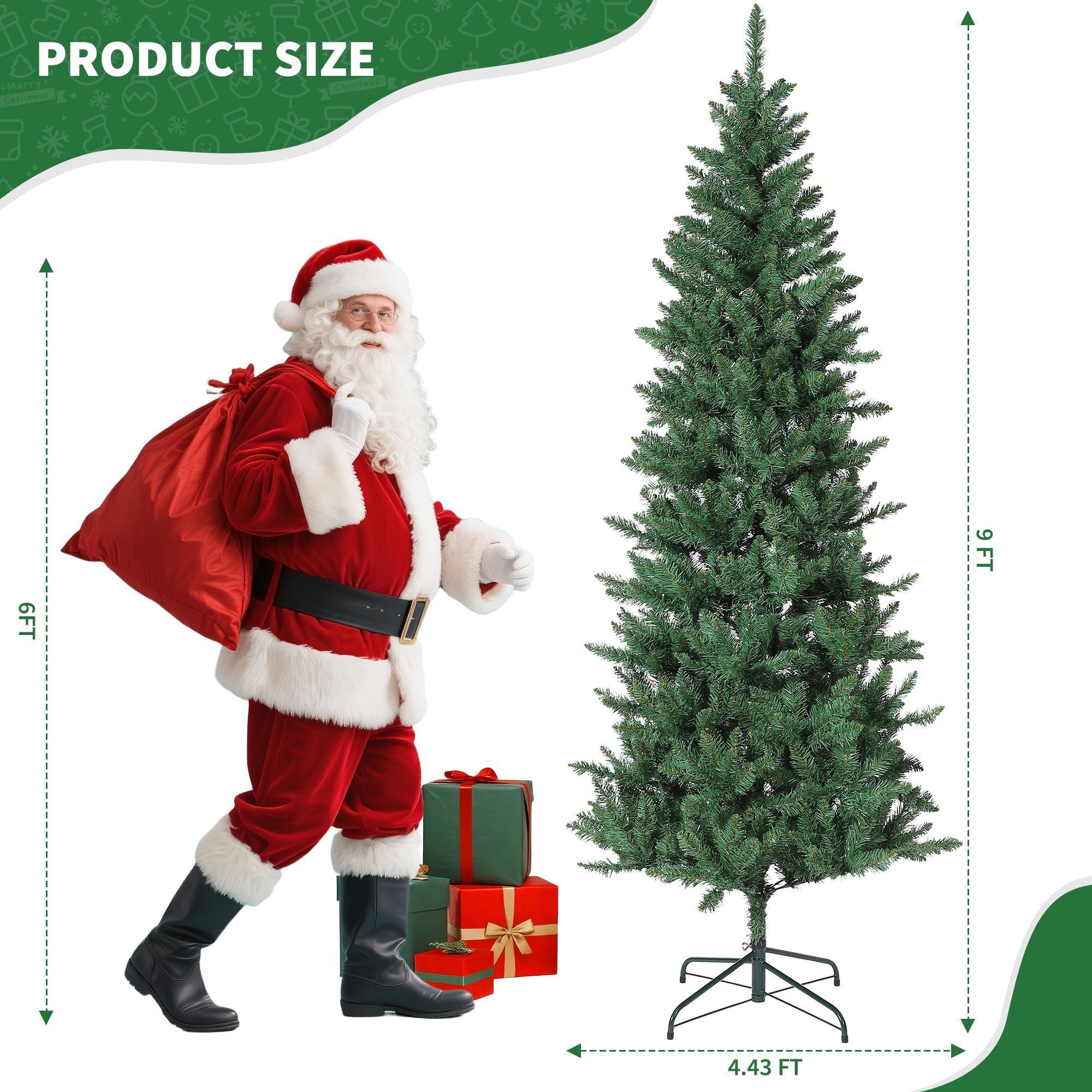 Garvee LHL-PHK-35QC79VP Artificial-Christmas-Trees - View #8