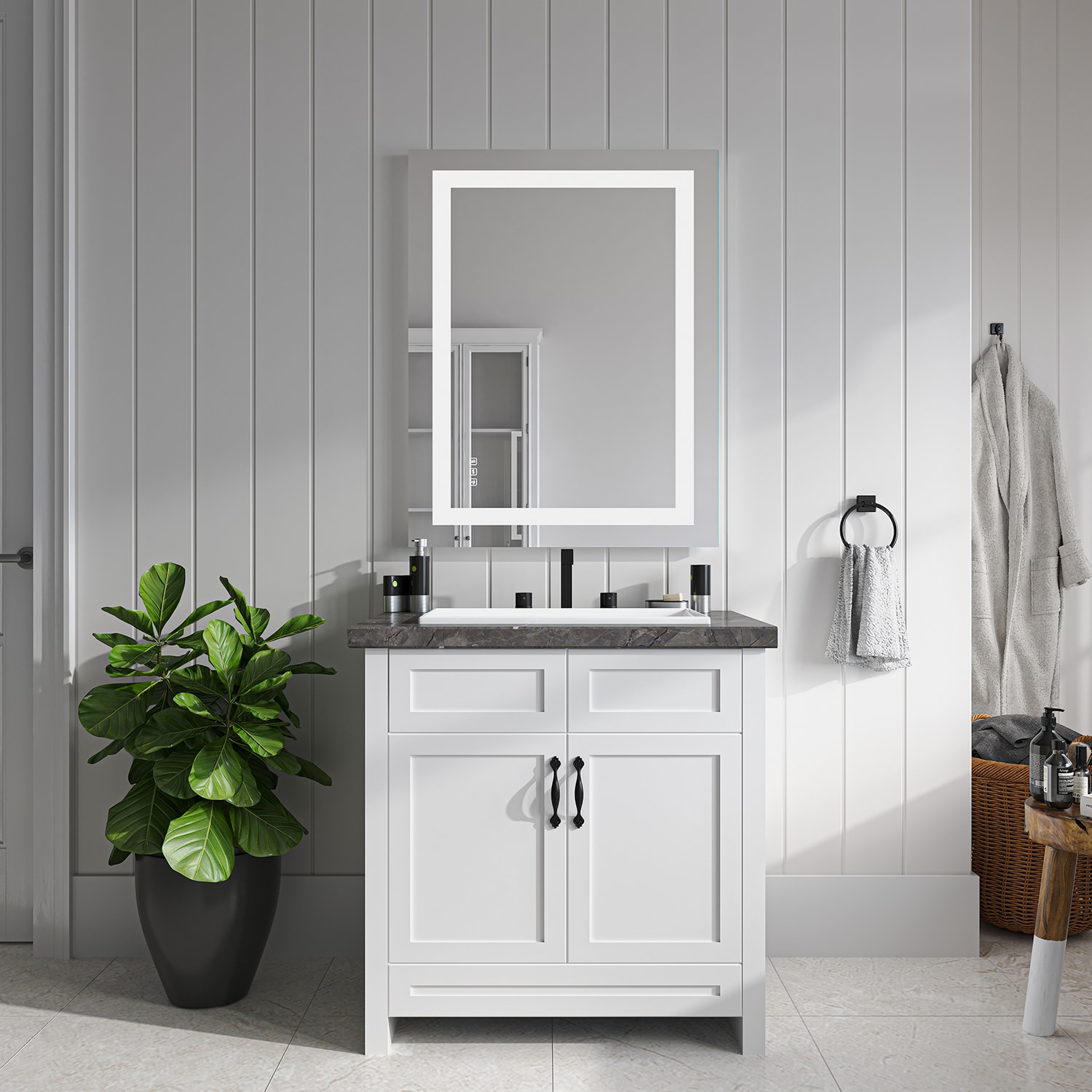 waterpar TKLO-19036 Framed-Bath-Mirrors - View #13
