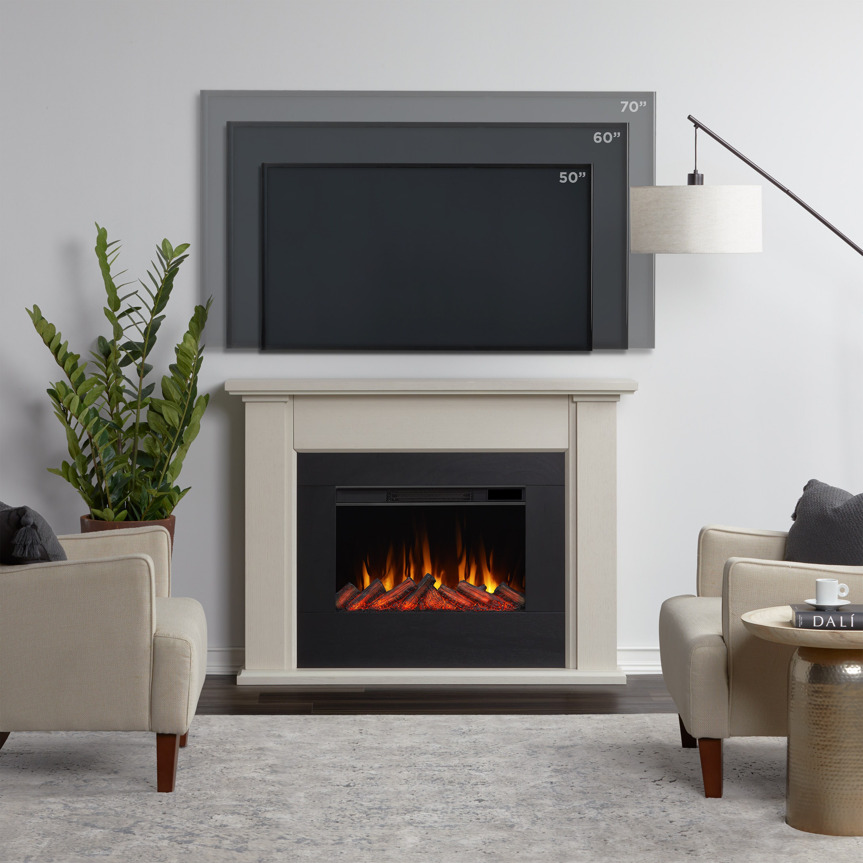 Real Flame 8130E-BNW Electric-Fireplaces - View #3