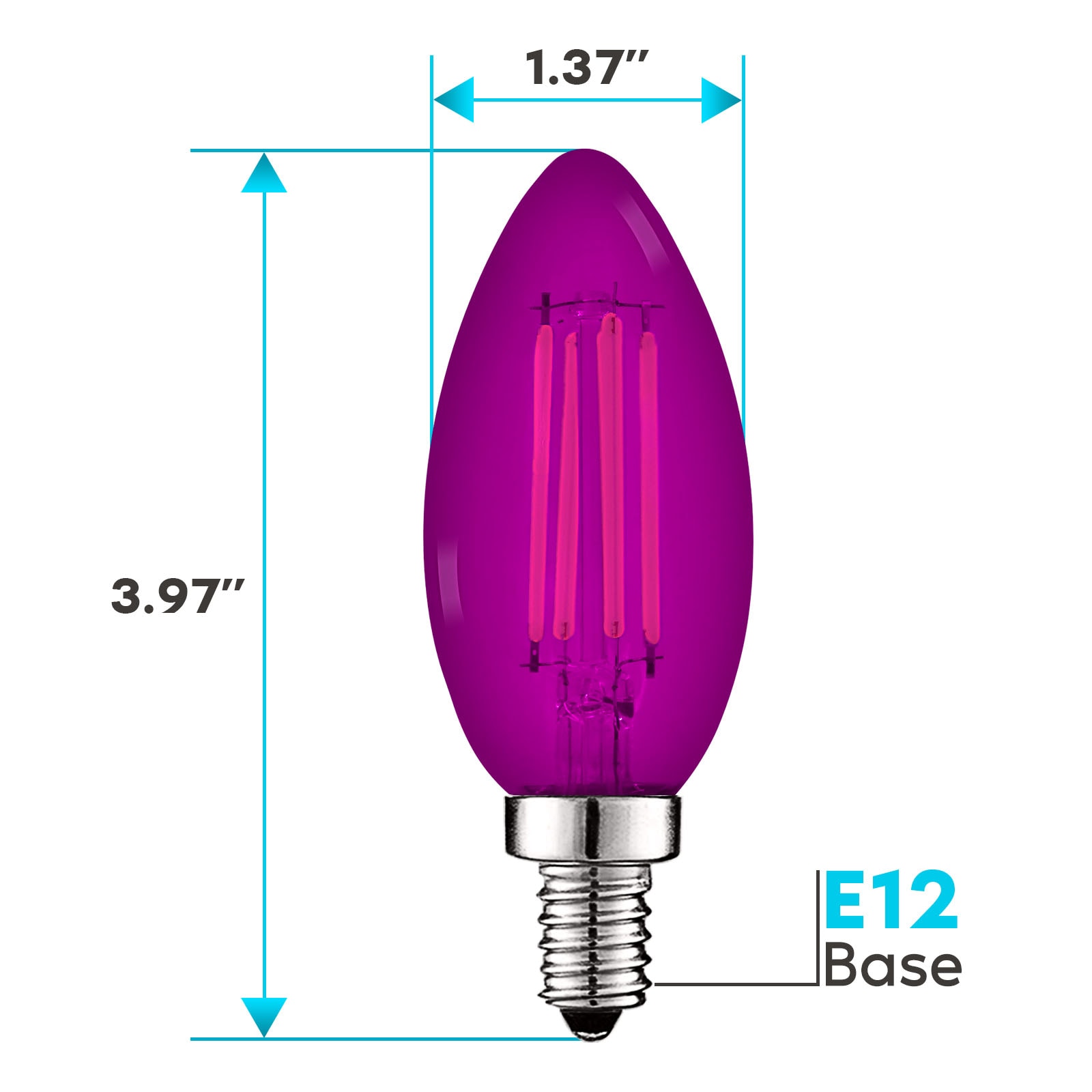 Luxrite LR21741-3PK Dec-Led-Light-Bulbs - View #8