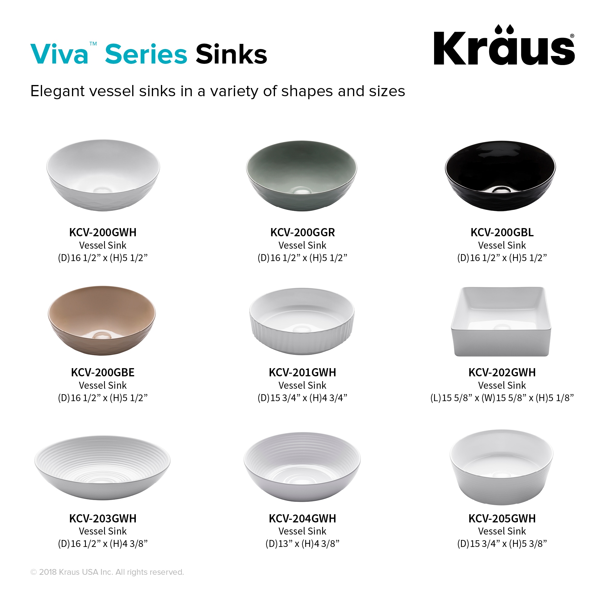 Kraus KCV-200GGR-20 Bath-Sink - View #12
