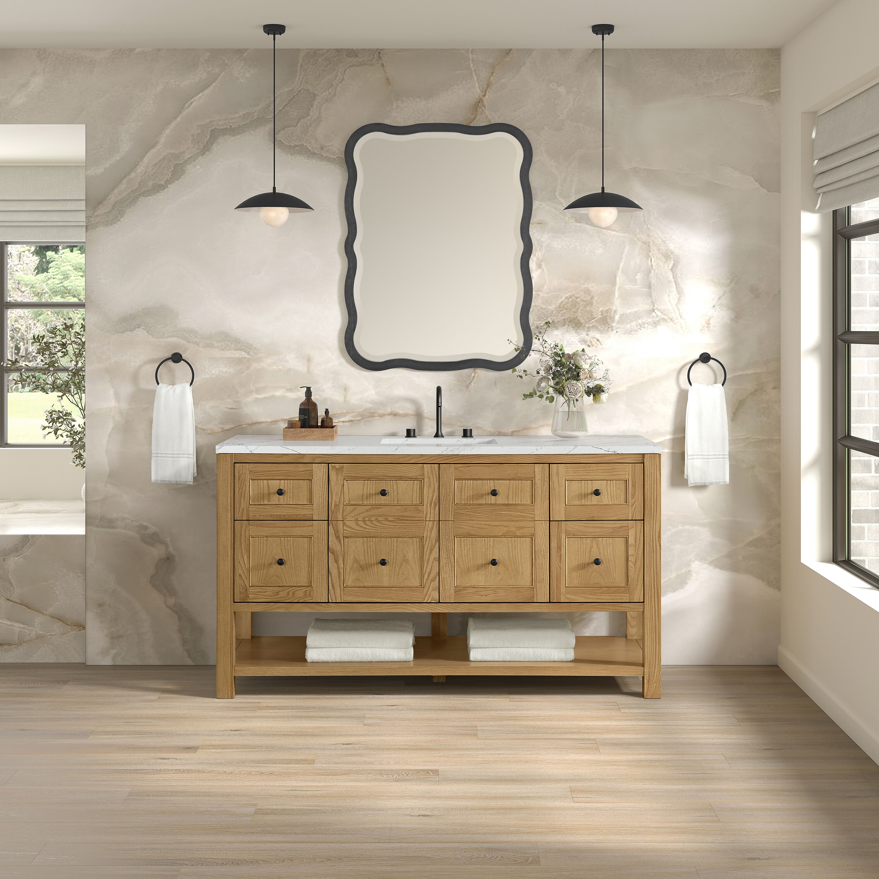 James Martin Vanities 330-V60S-LNO-3ENC Bath-Vanity-Combo - View #2