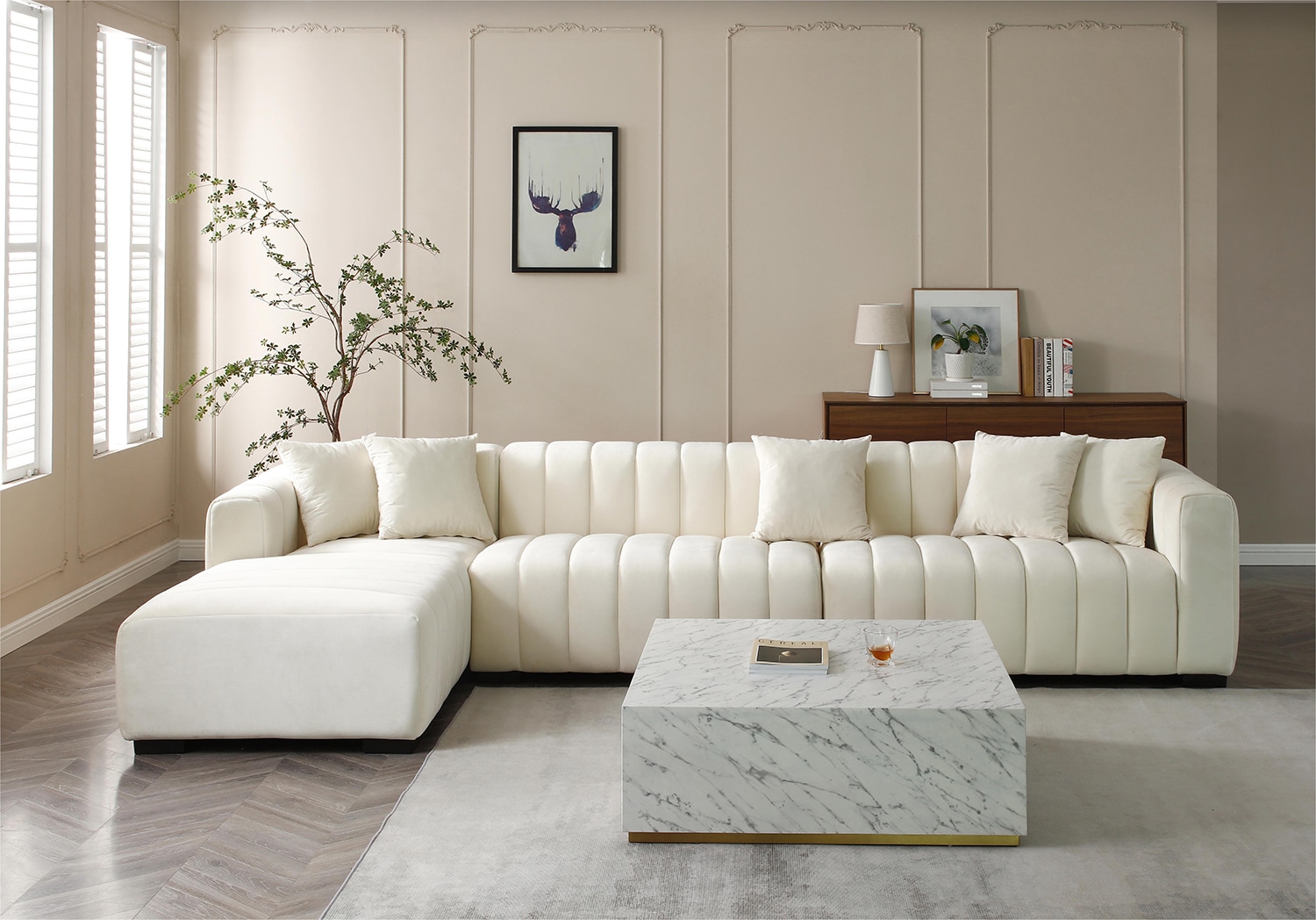 SINOFURN SYA090022GY Sofas-Loveseats - View #5