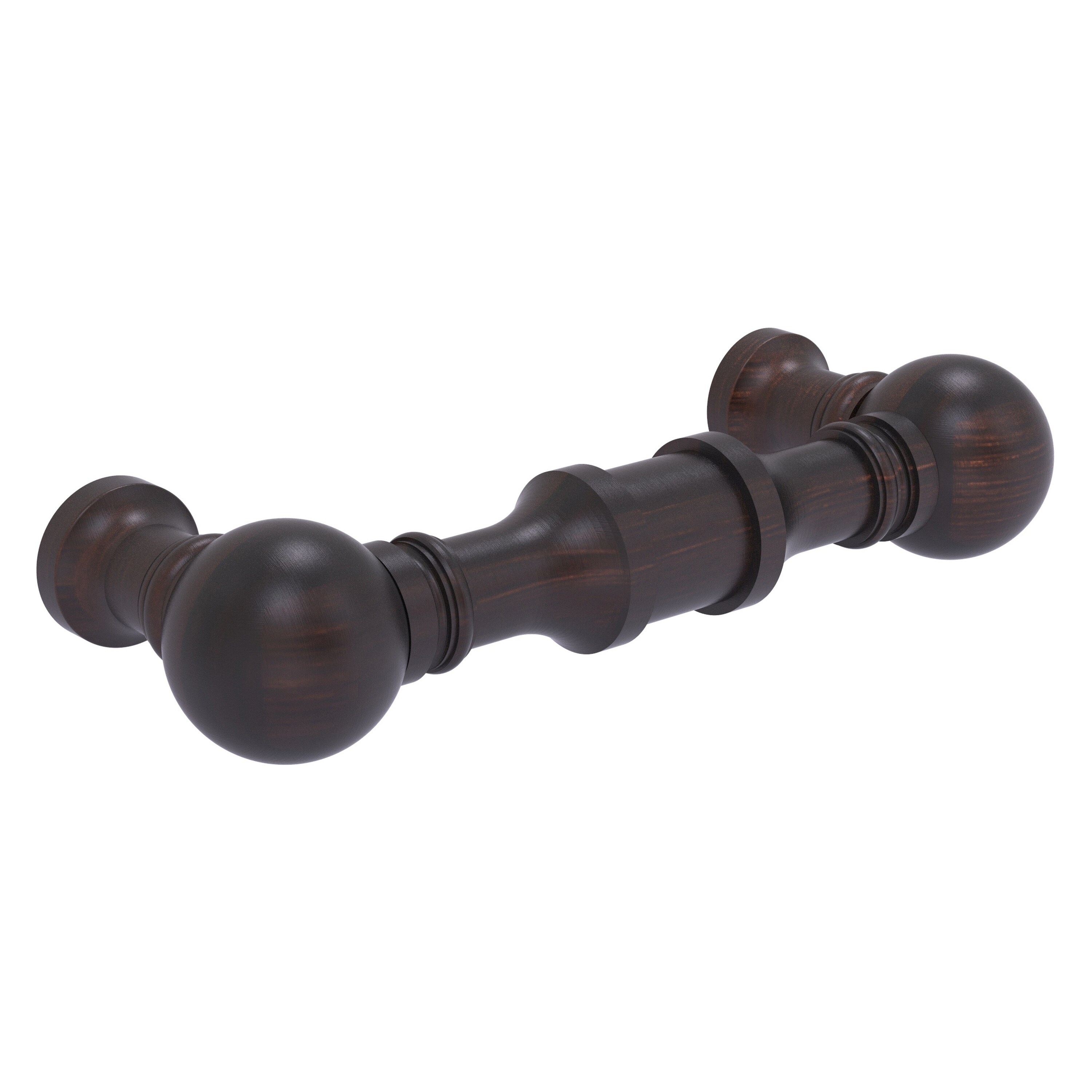 Allied Brass W-3/3-VB Cabinet Hardware 3-in , 76mm Center to Center Venetian Bronze Dual Mount Cylindrical Bar