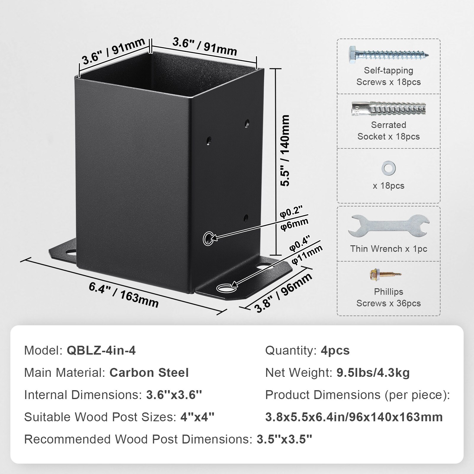 VEVOR SCQBLZDZTG4J03876V0 Deck-Tools-Accessories - View #7