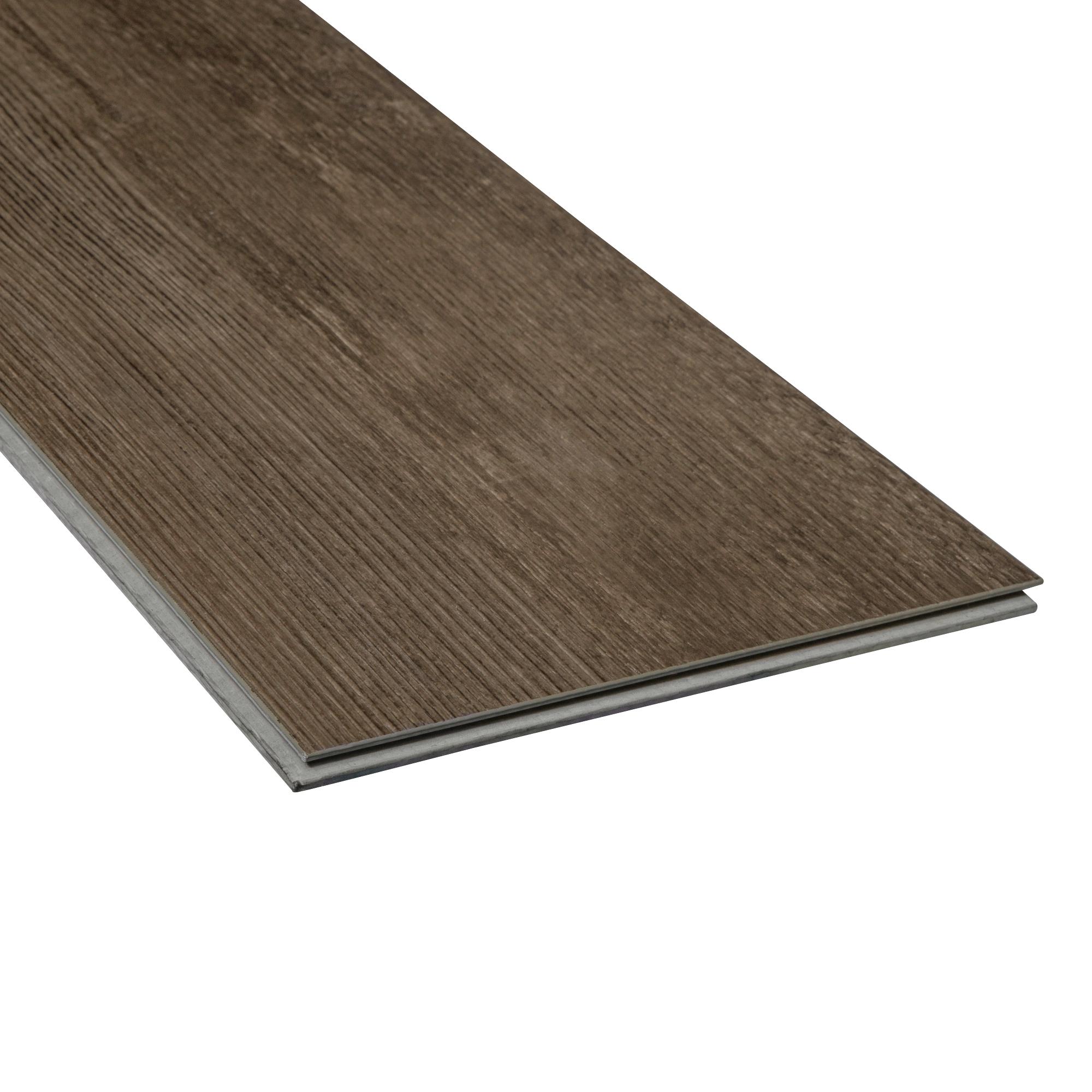 Elite 7 x 48 x 6mm Luxury Vinyl Plank Mohawk Color: Weathered Pine