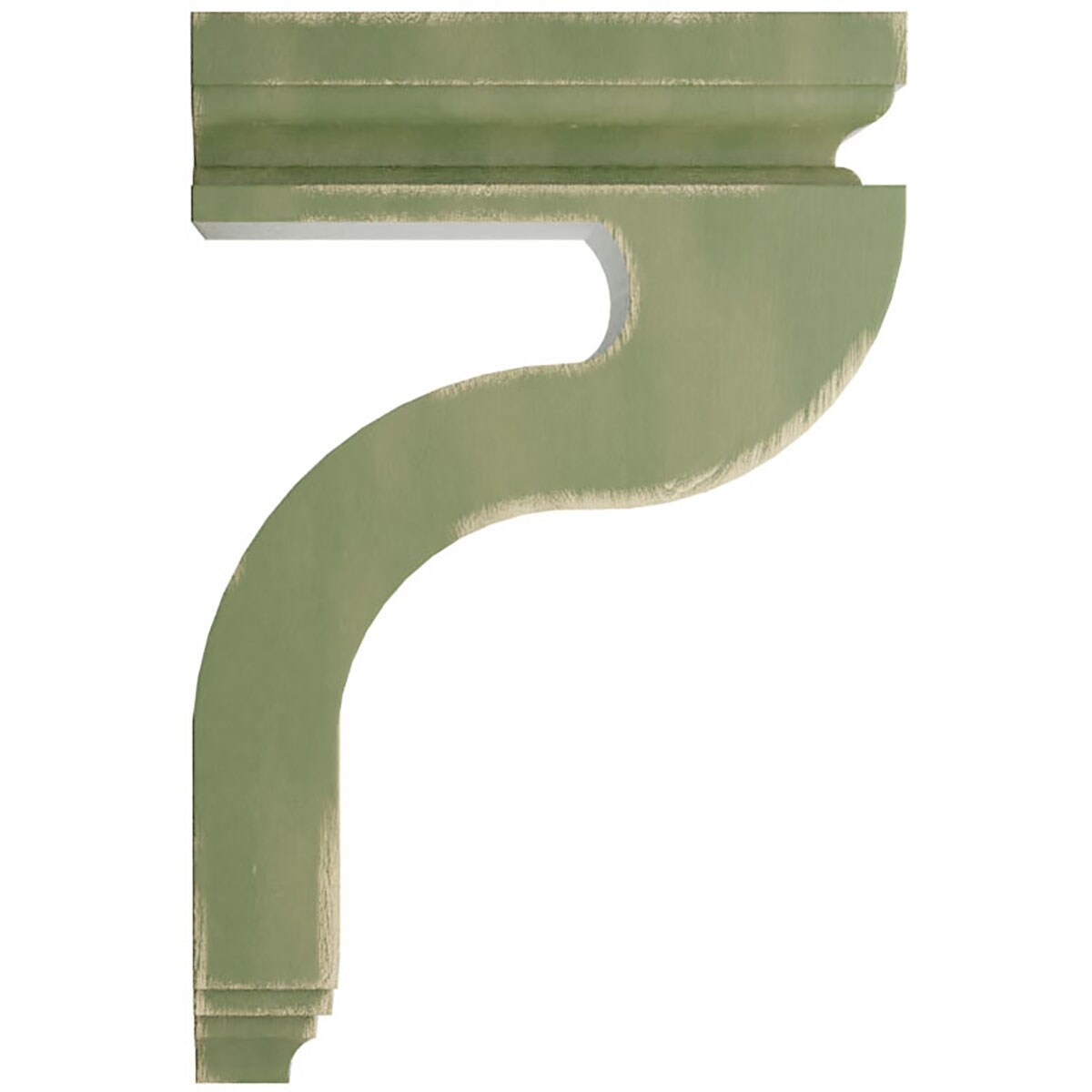 Ekena Millwork CORWD04X08X13HAGR corbels - View #3