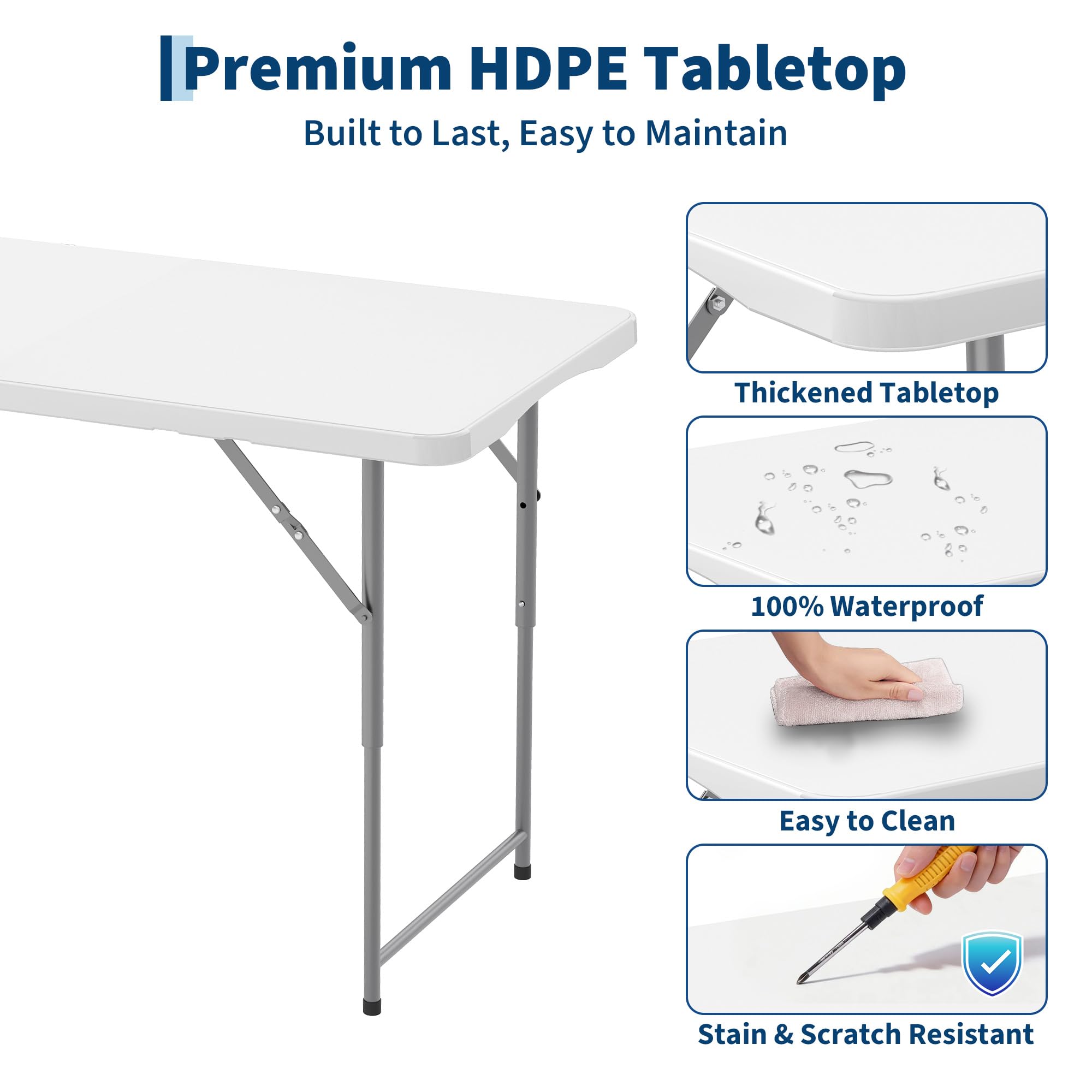GarveeLife CLJ-ZZMNFZ-XGU16KU Folding-Tables - View #5