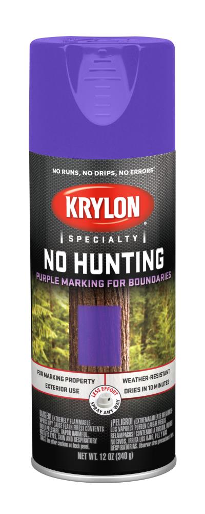 Majic 11 oz. No Hunting Purple No Hunting Spray Paint at Tractor