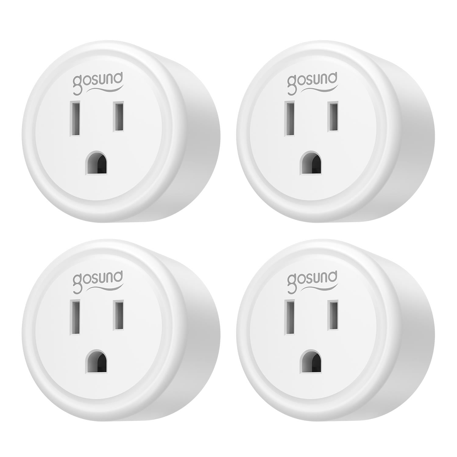 Gosund Smart Plug 120-Volt 1-Outlet Indoor Smart Plug (4-Pack) in the Smart  Plugs department at