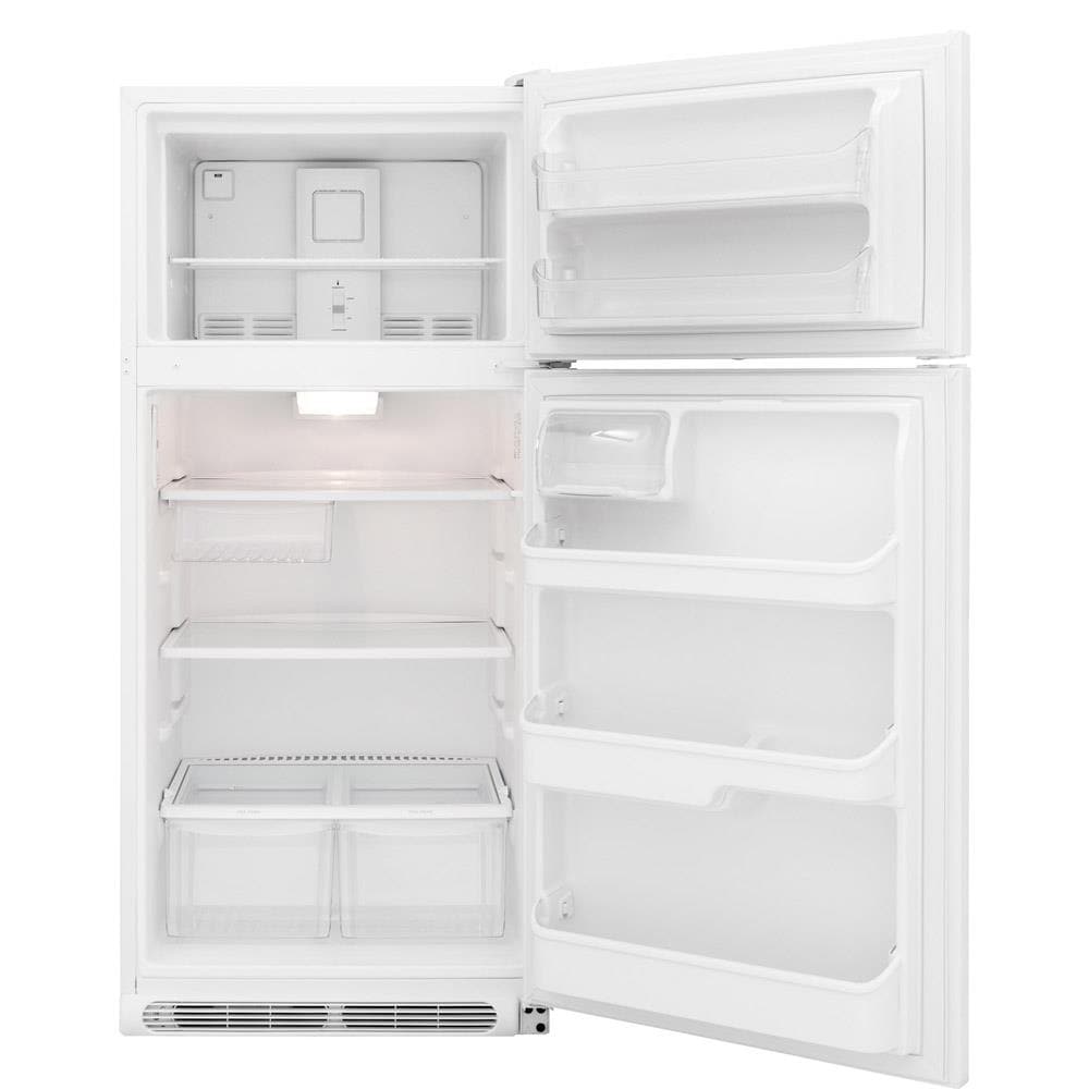 Frigidaire 20.5-cu ft Top-Freezer Refrigerator (White) ENERGY STAR at ...