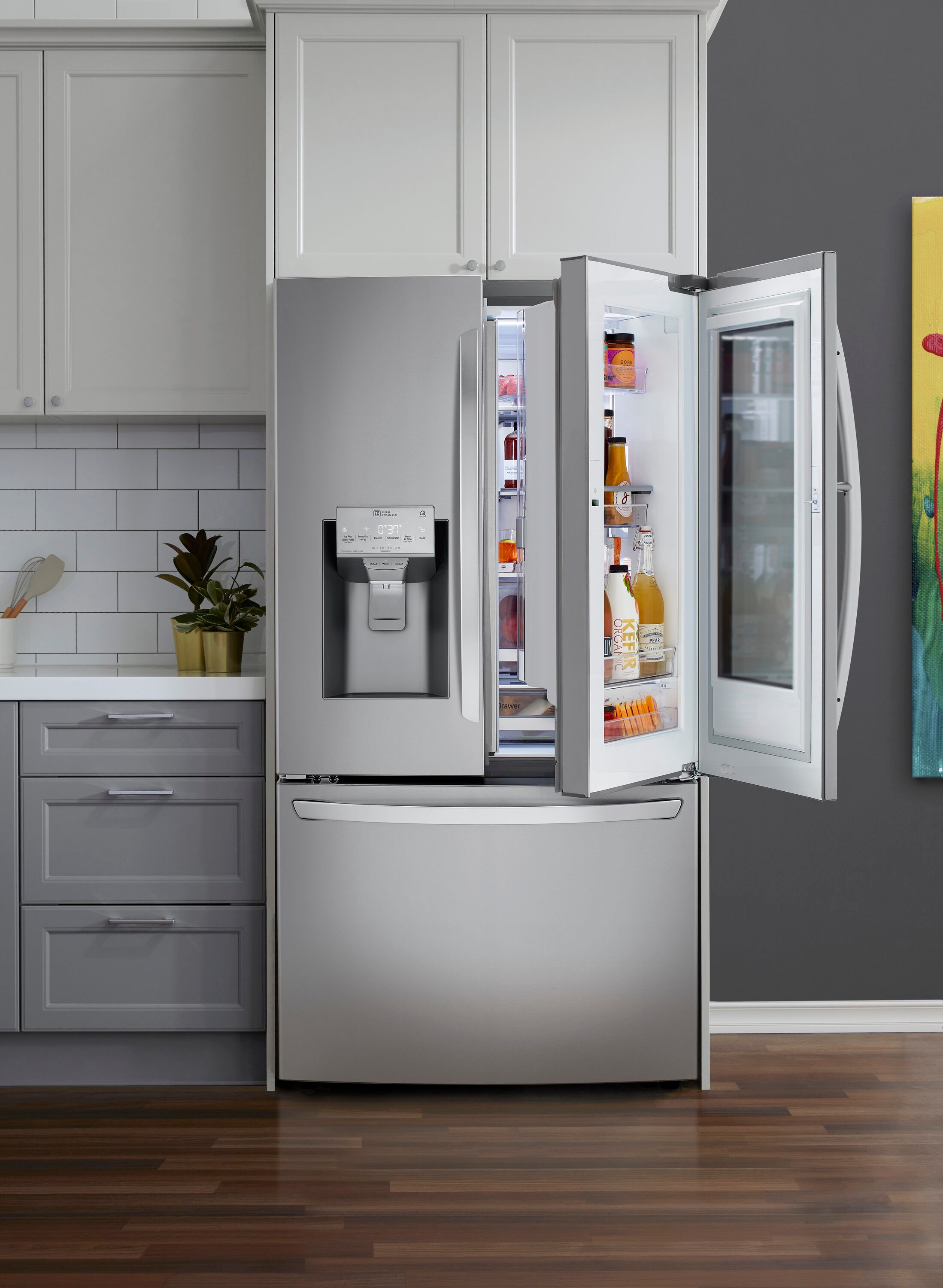 lg instaview refrigerator with craft ice price