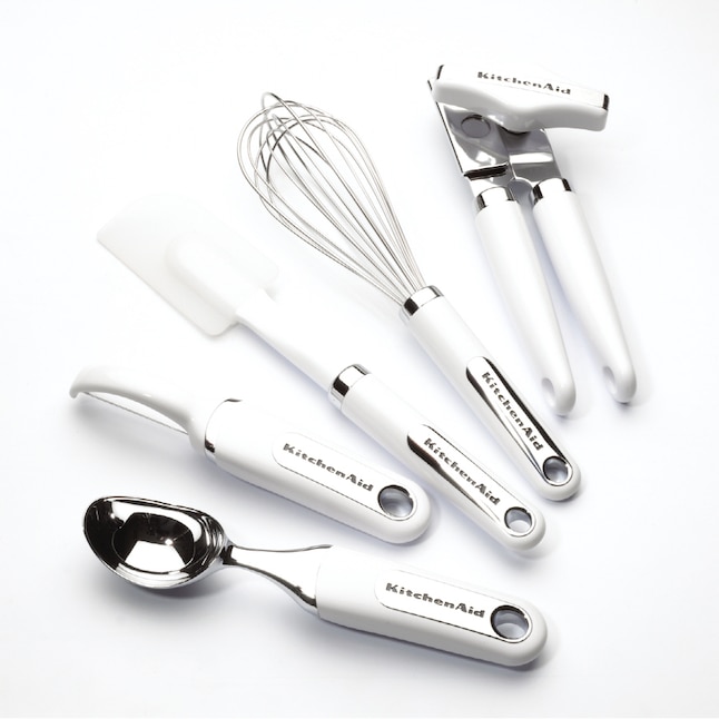 KitchenAid White Kitchen Gadget Set in the Kitchen Tools department at