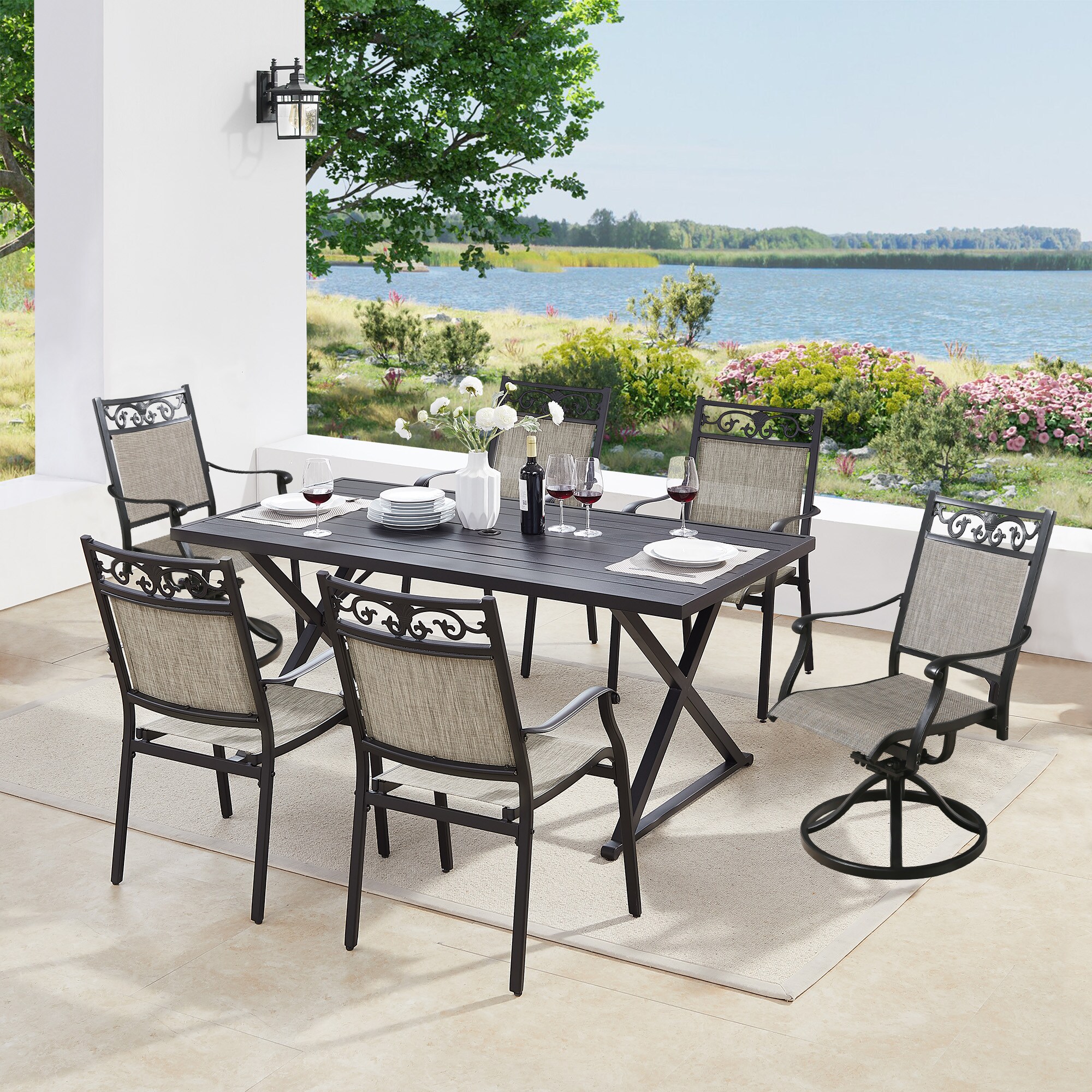 PEAK HOME FURNISHINGS 970383-970429-970392 Patio-Dining-Sets - View #2